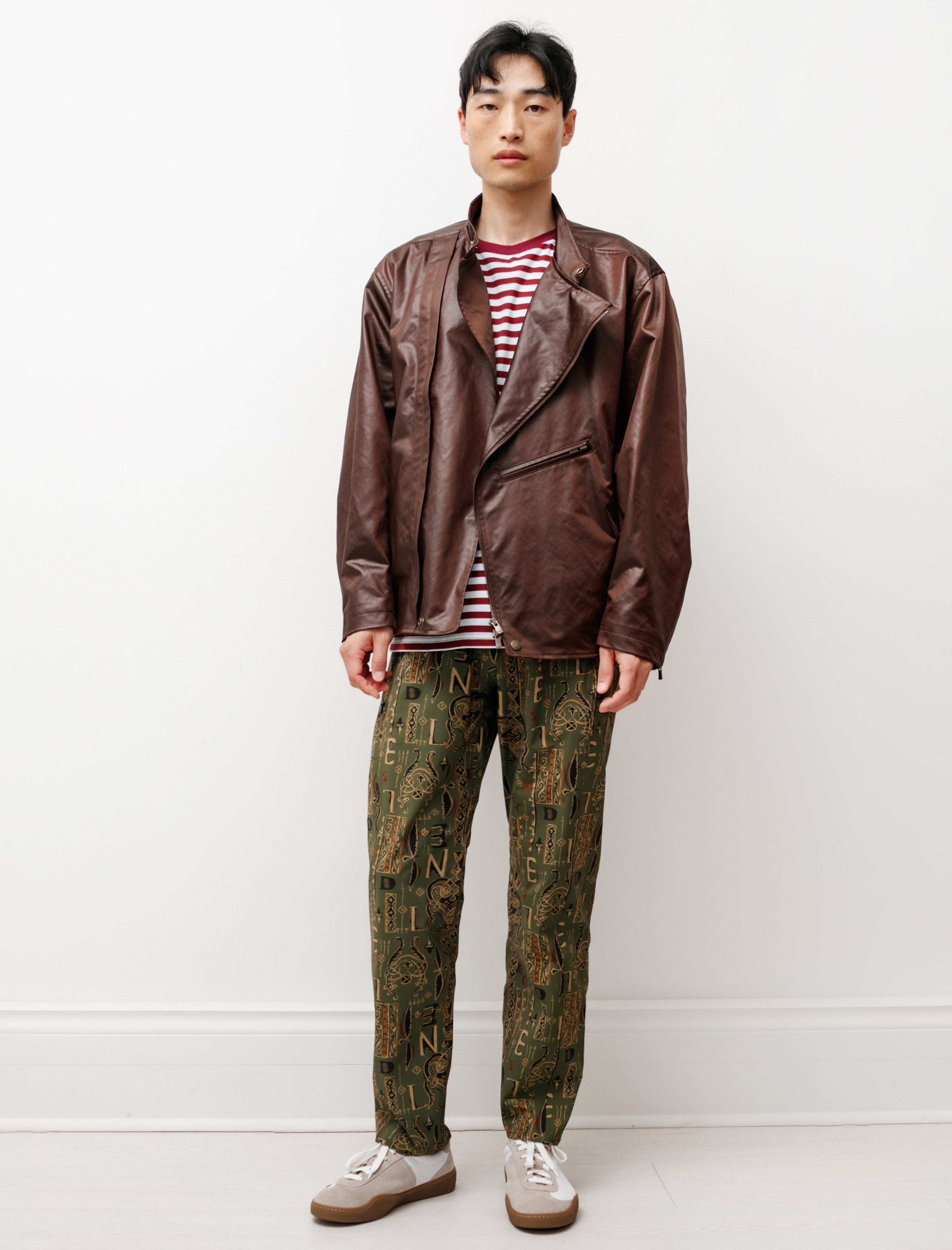 Needles Zipped W.U. Pant Ripstop Alphabet