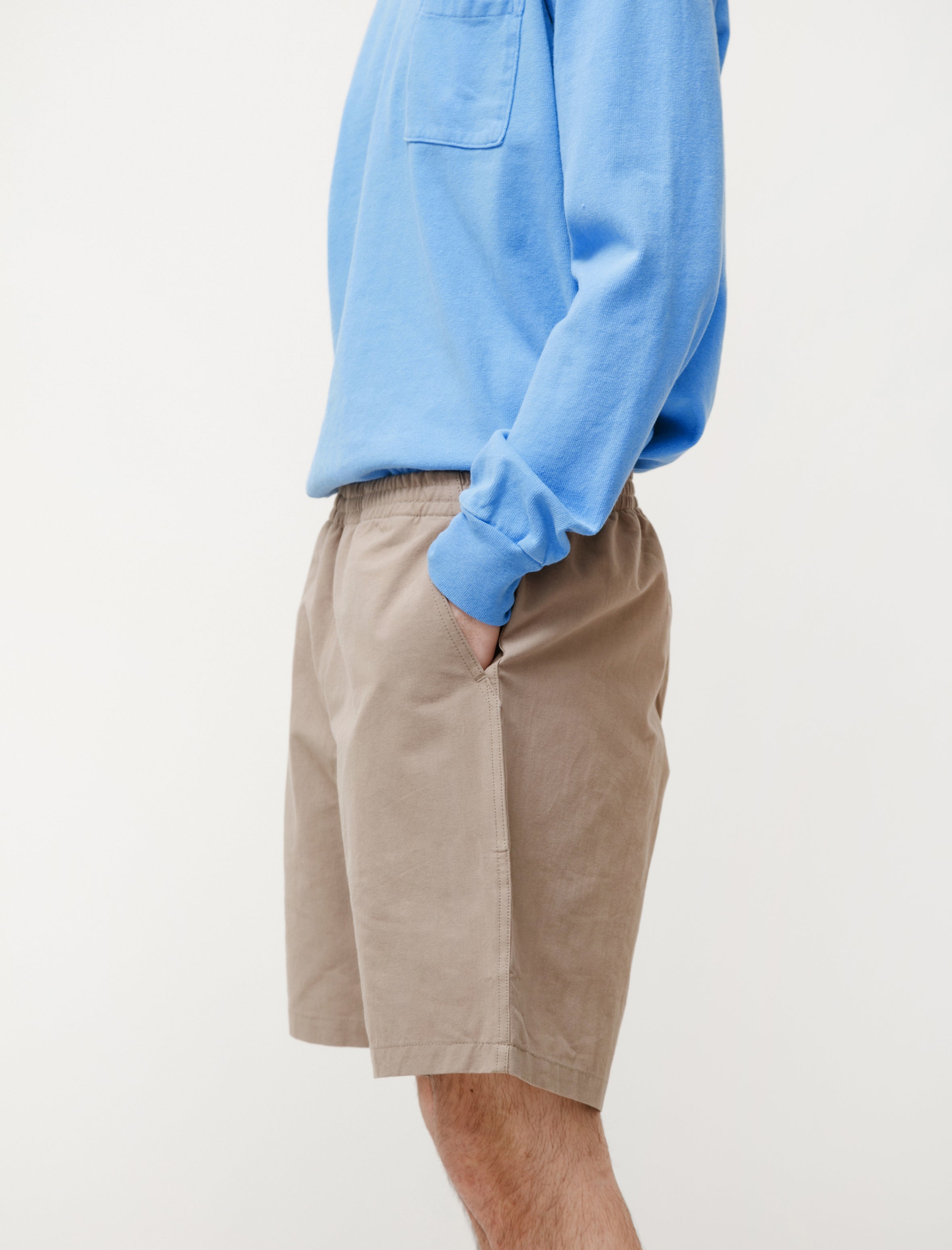 Paa Shorts Washi Cotton Taupe