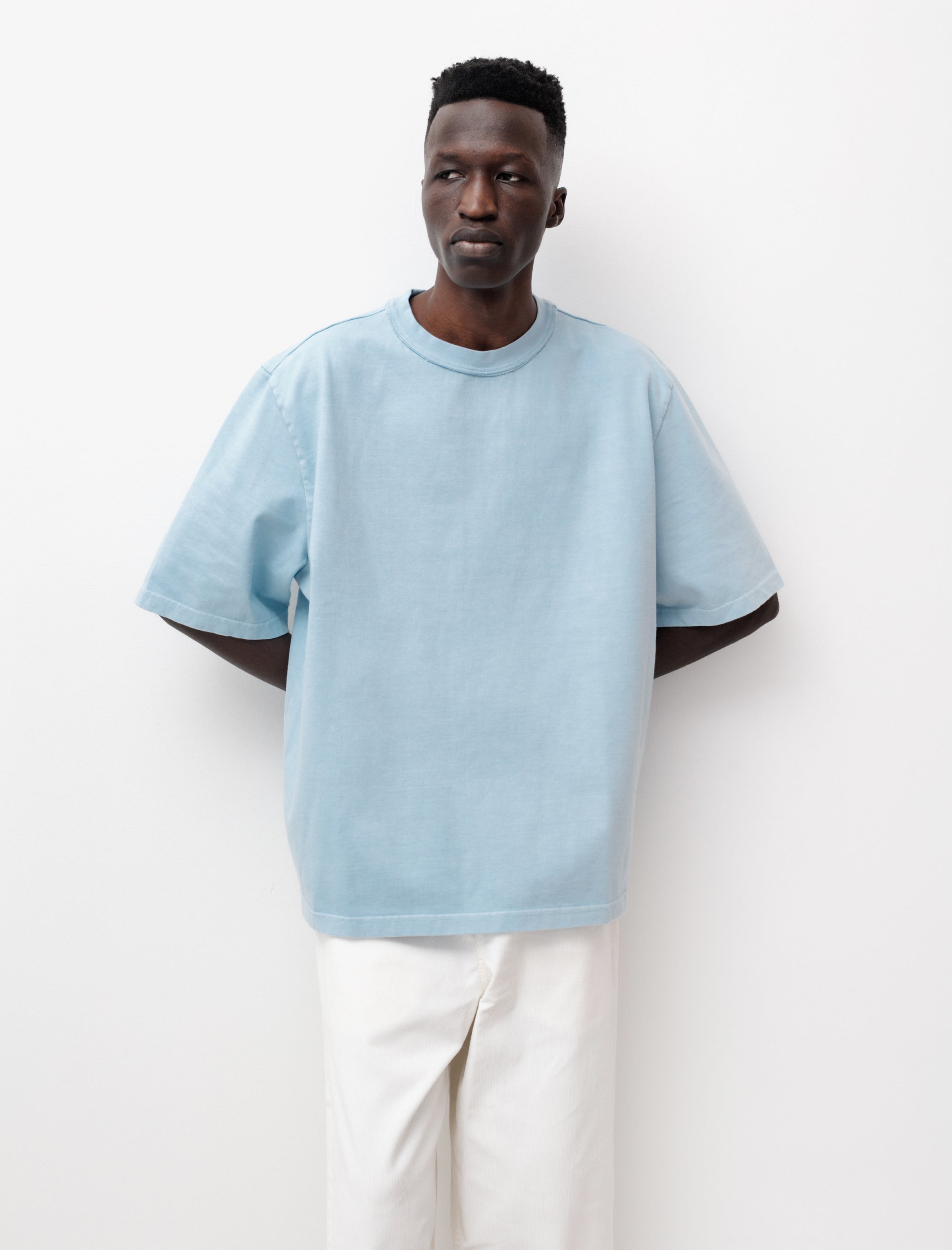 Camiel Fortgens SS Big Tee Heavy Jersey Indigo Dye