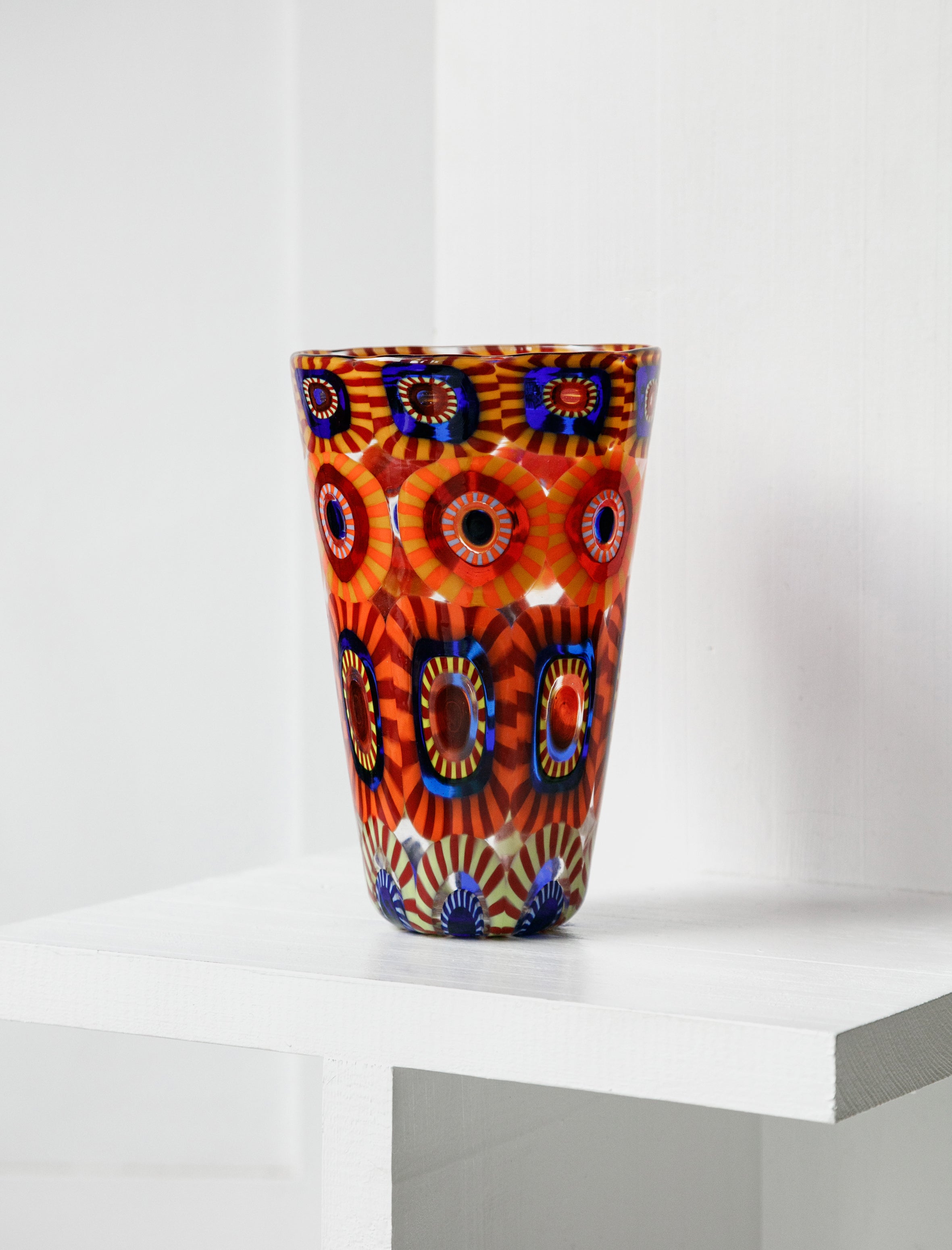 Found by Neighbour Murrine Eye Tall Vase Multi