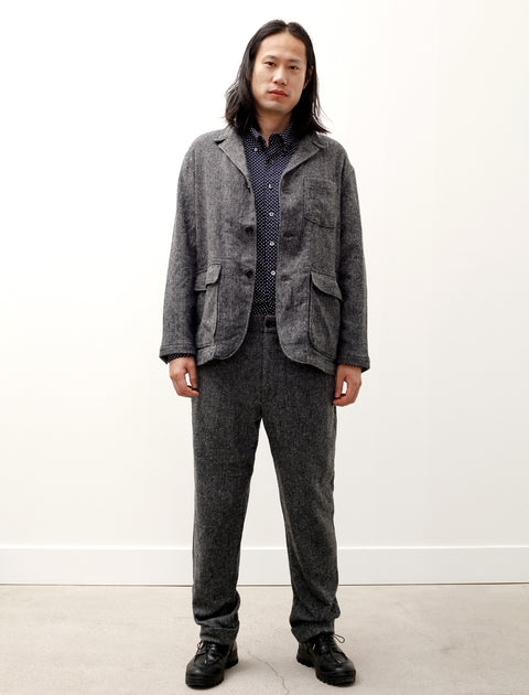 Engineered Garments Andover Pant Wool Herringbone Grey