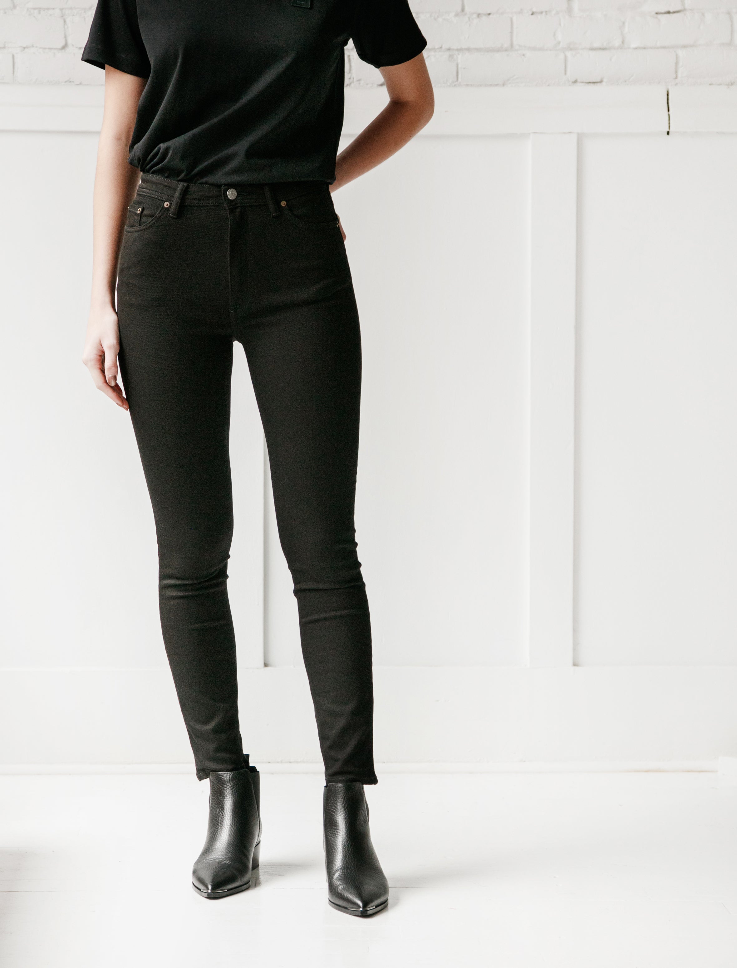 Acne Studios Bla Konst Peg Black