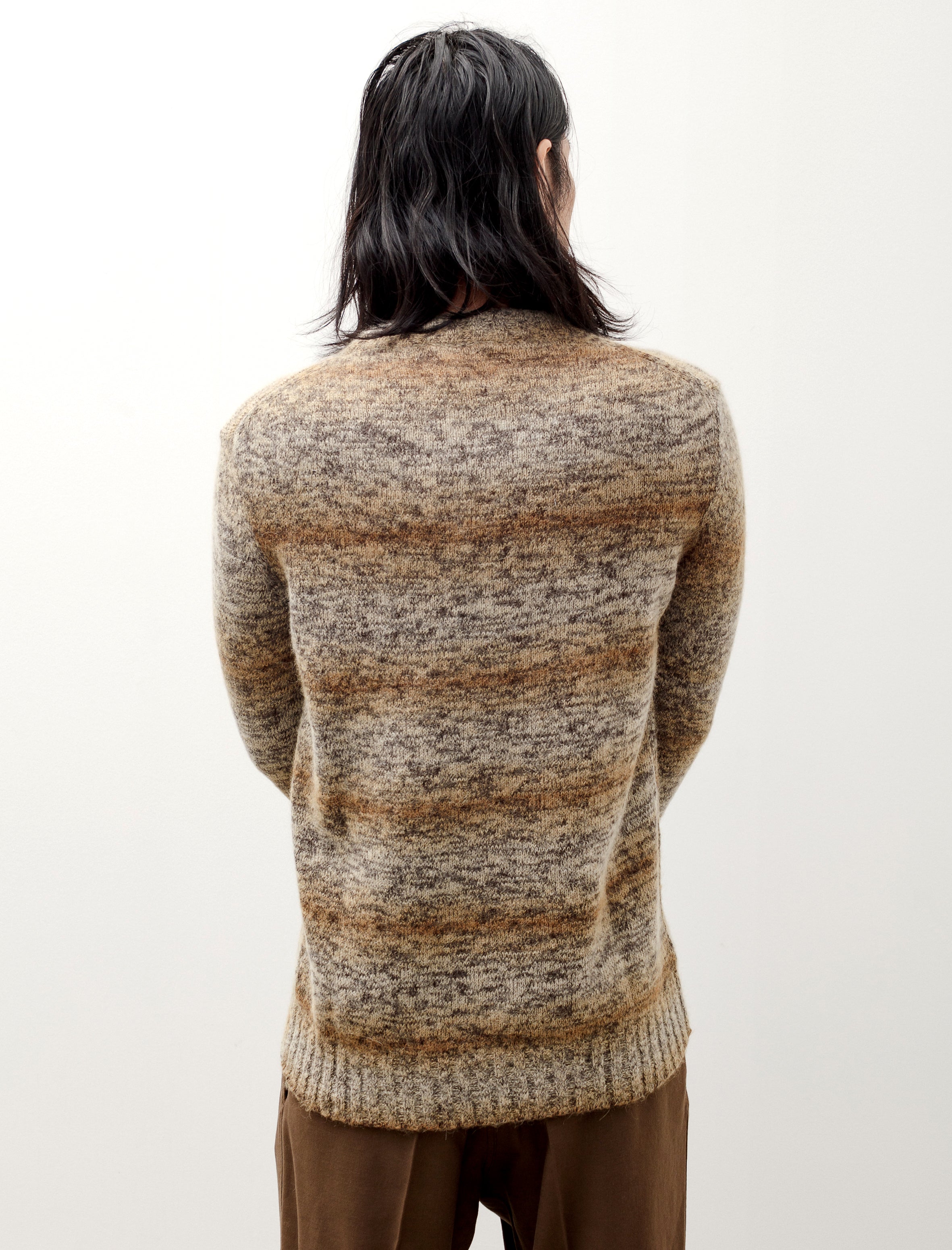 Norse Projects Sigfred Space Dye Heathland Brown