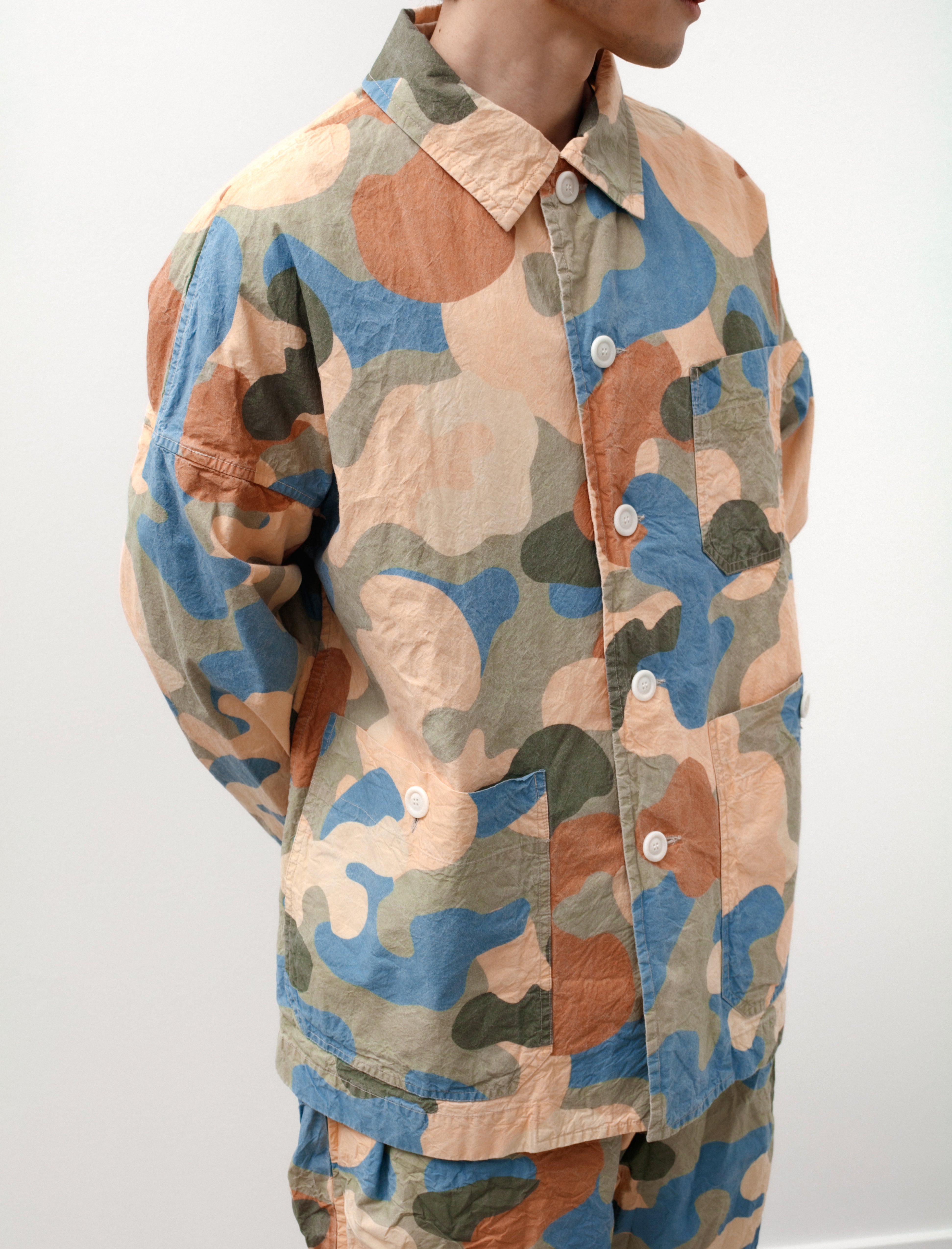 Casey Casey Higa Travail Jacket Camo Print