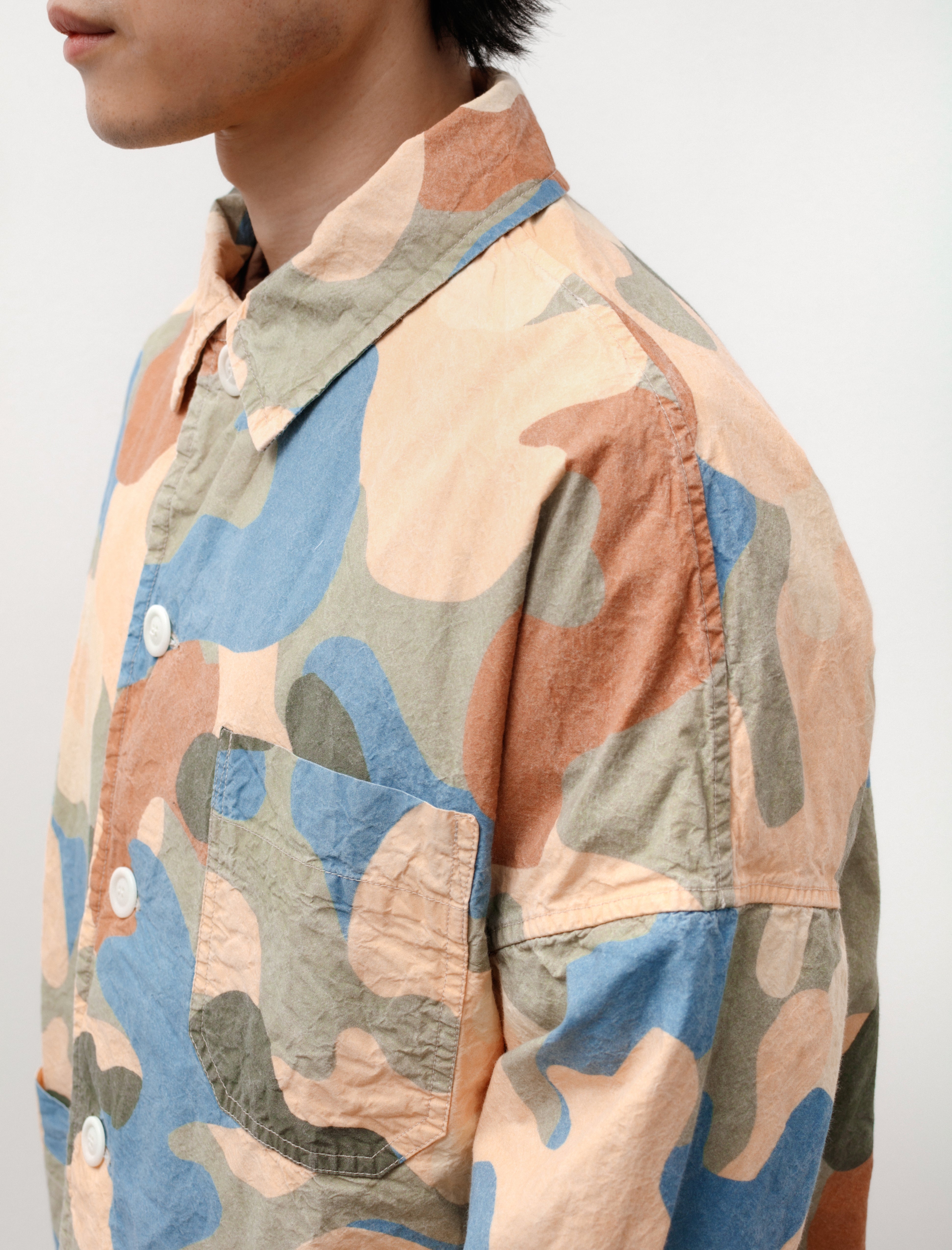 Casey Casey Higa Travail Jacket Camo Print
