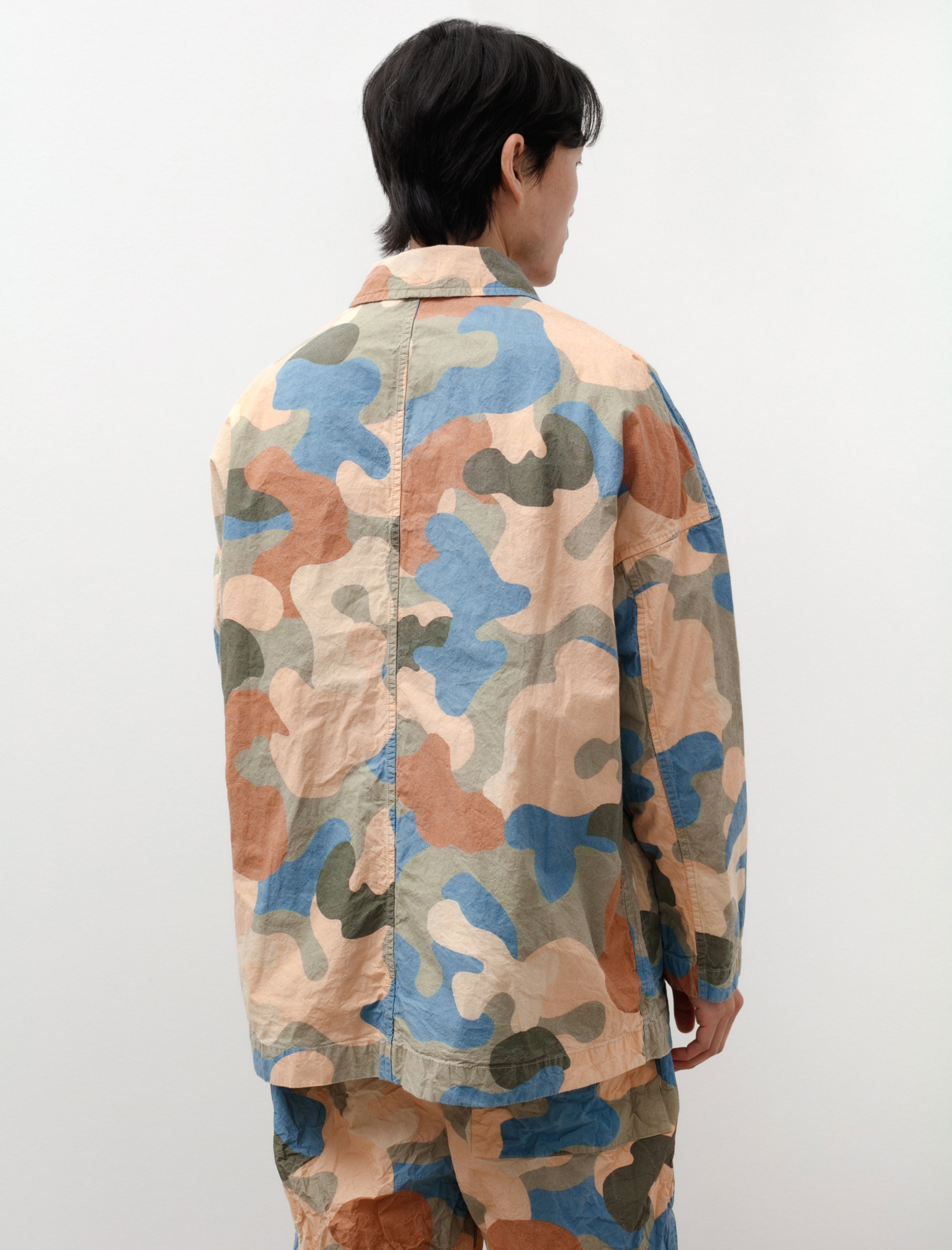 Casey Casey Higa Travail Jacket Camo Print