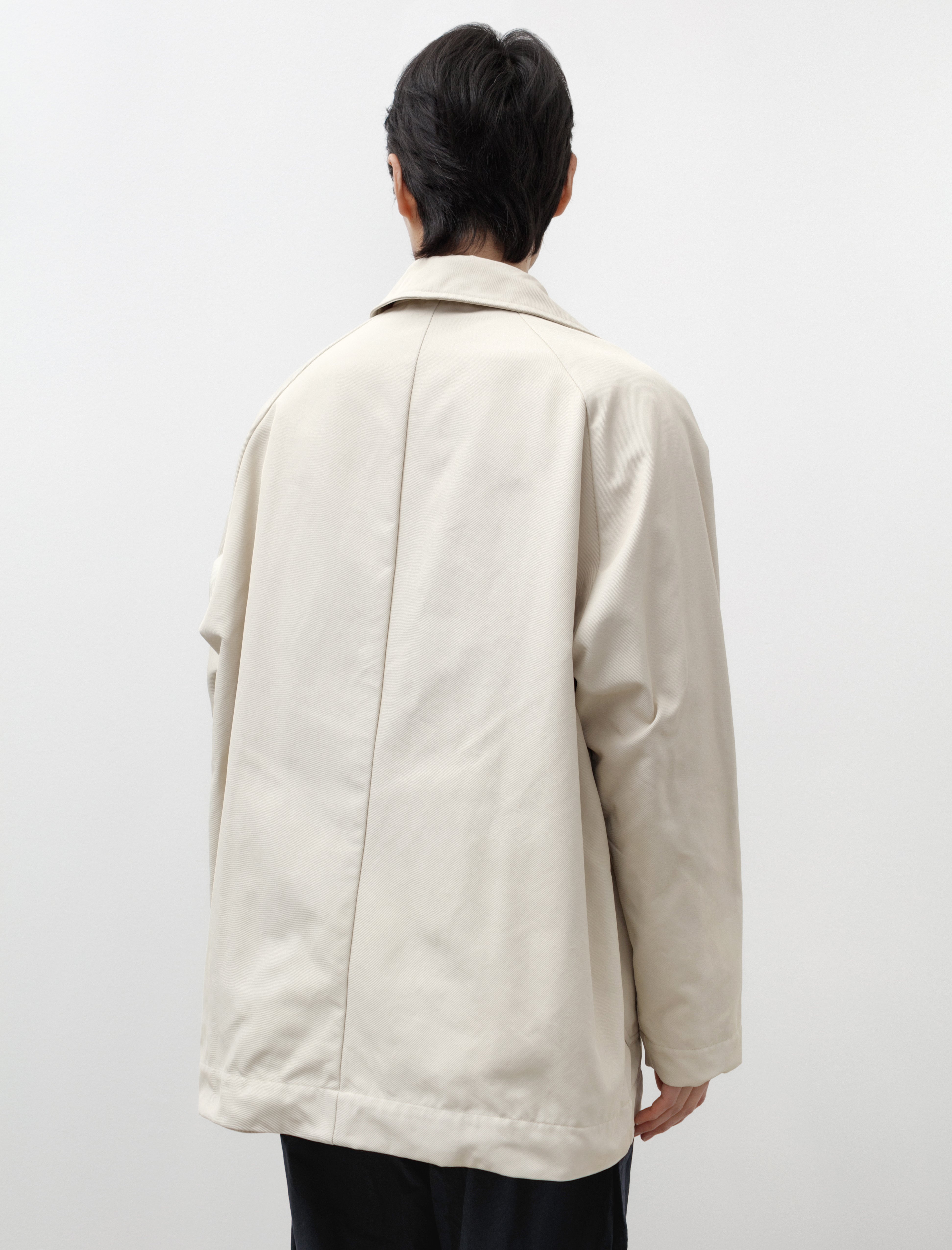 Casey Casey Rotty Jacket Twill Nylon Ivory