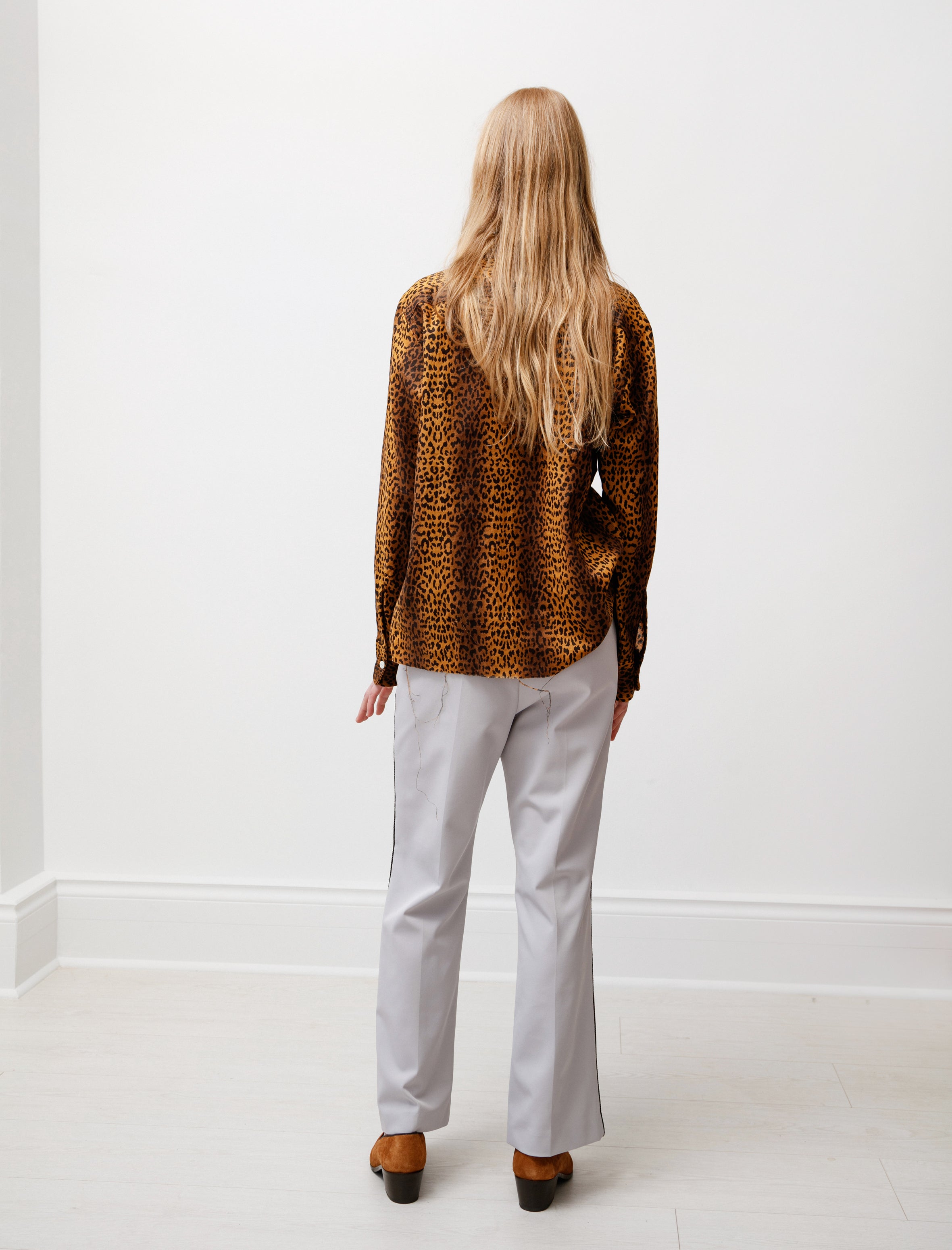 Needles Piping Bootcut Pants Powder