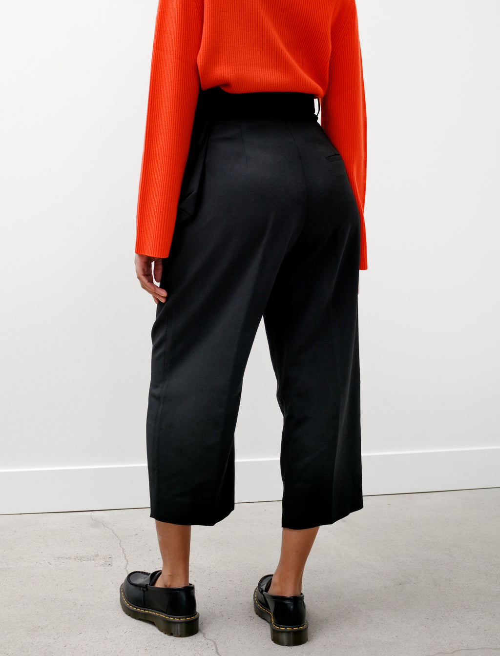 パンツ STUDIO NICHOLSON SUMMER WOOL PANTS Sperro Tropical Wool Pant in Straw Melange– Studio Nicholson