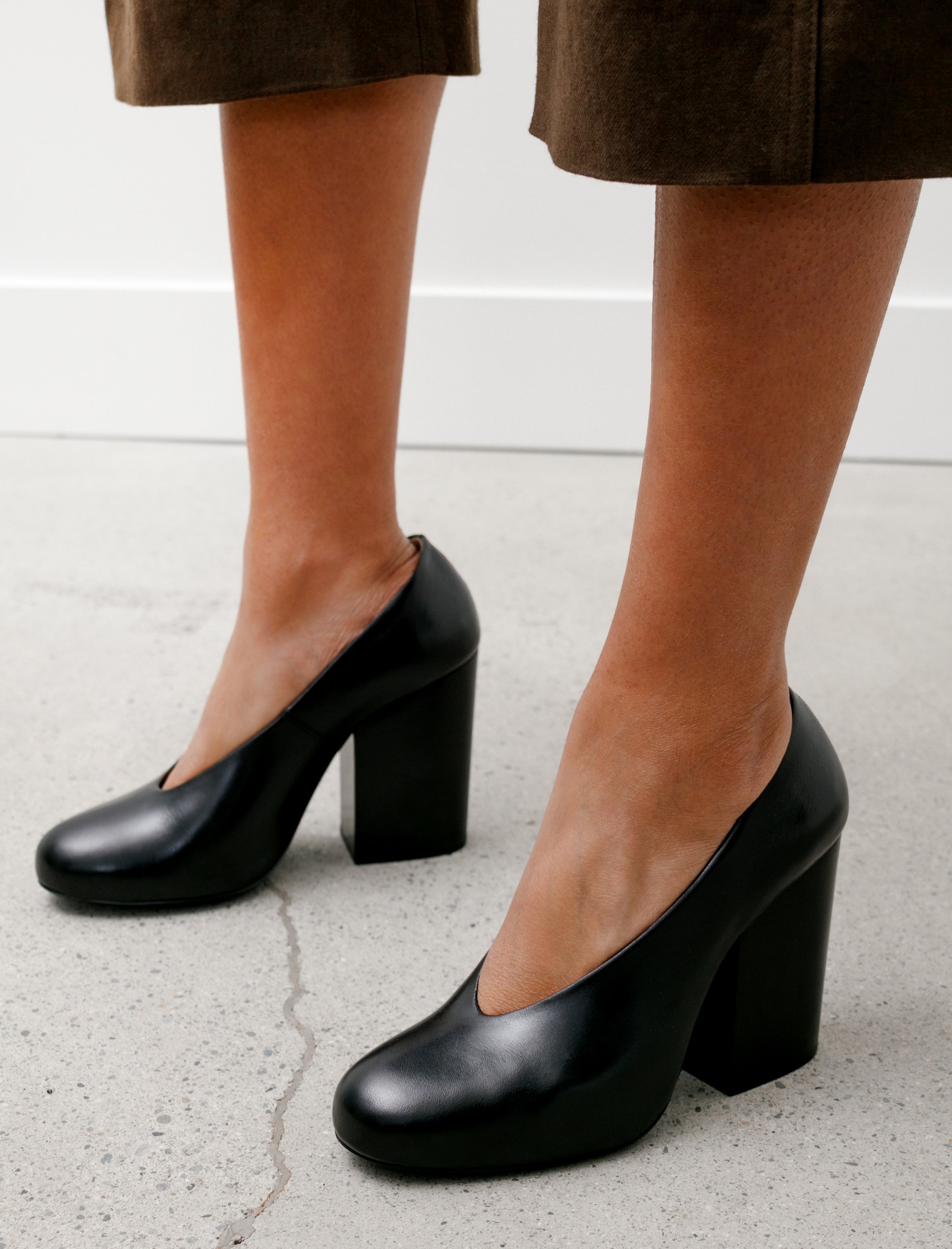 Lemaire Heeled Pumps Black