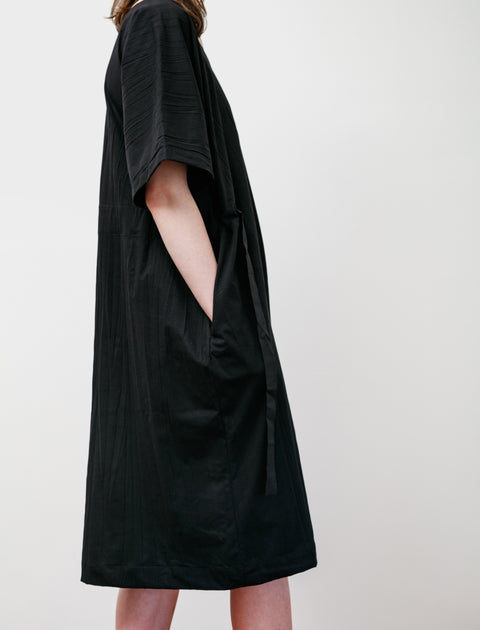 Y's by Yohji Yamamoto Cinched Sides Jersey Dress