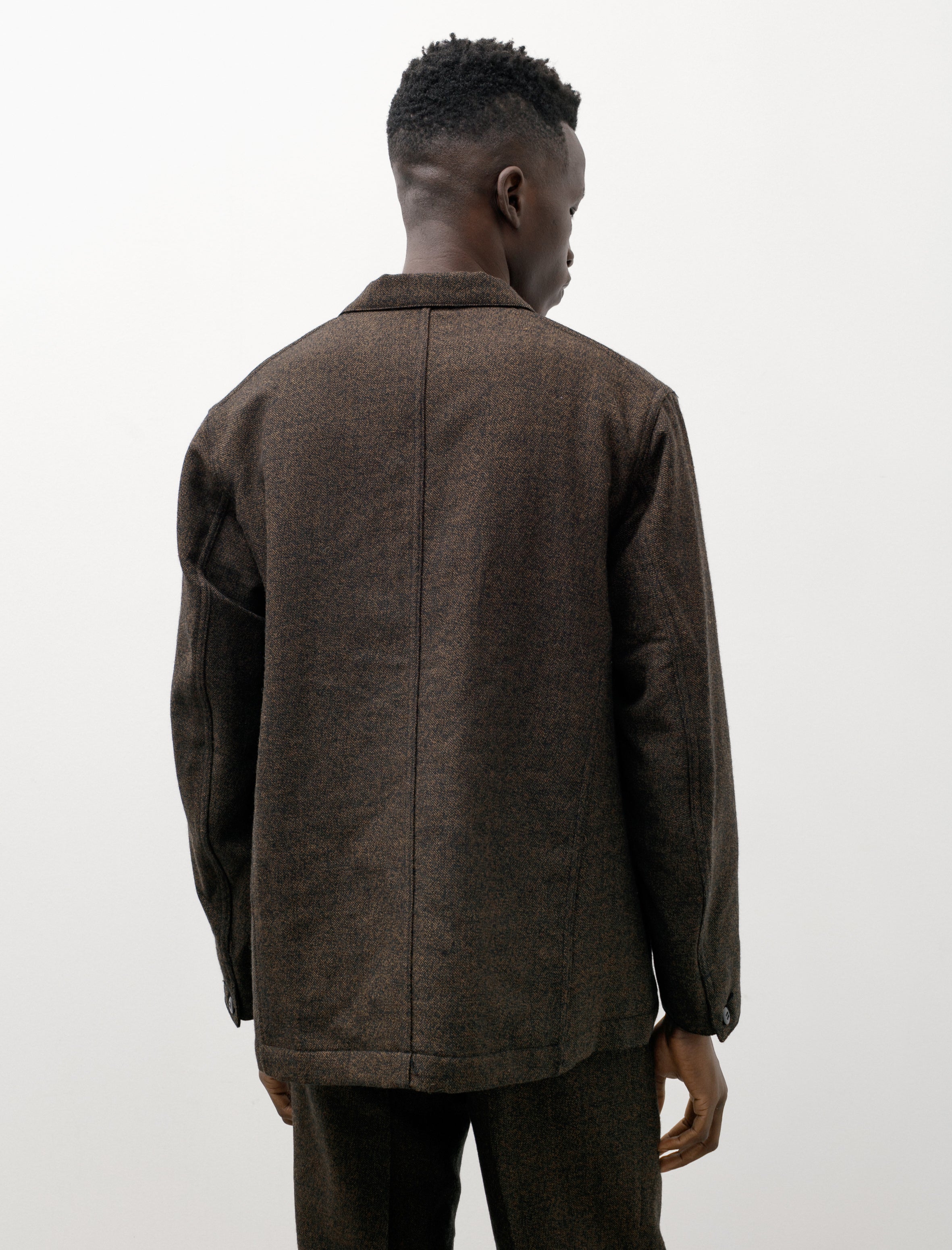 Taiga Takahashi Lot 308 Sack Jacket Melange Black