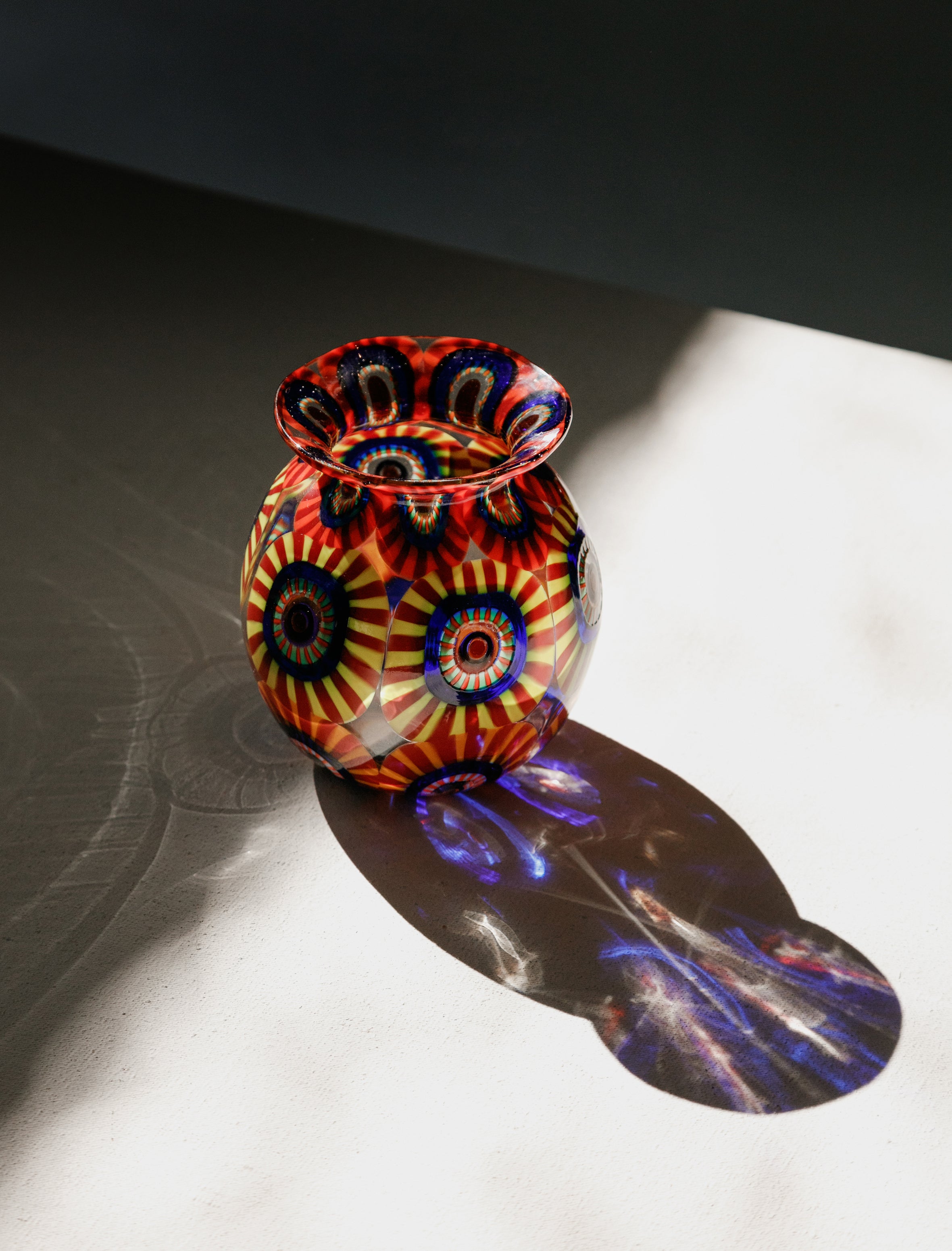 Found by Neighbour Murrine Eye Globe Vase