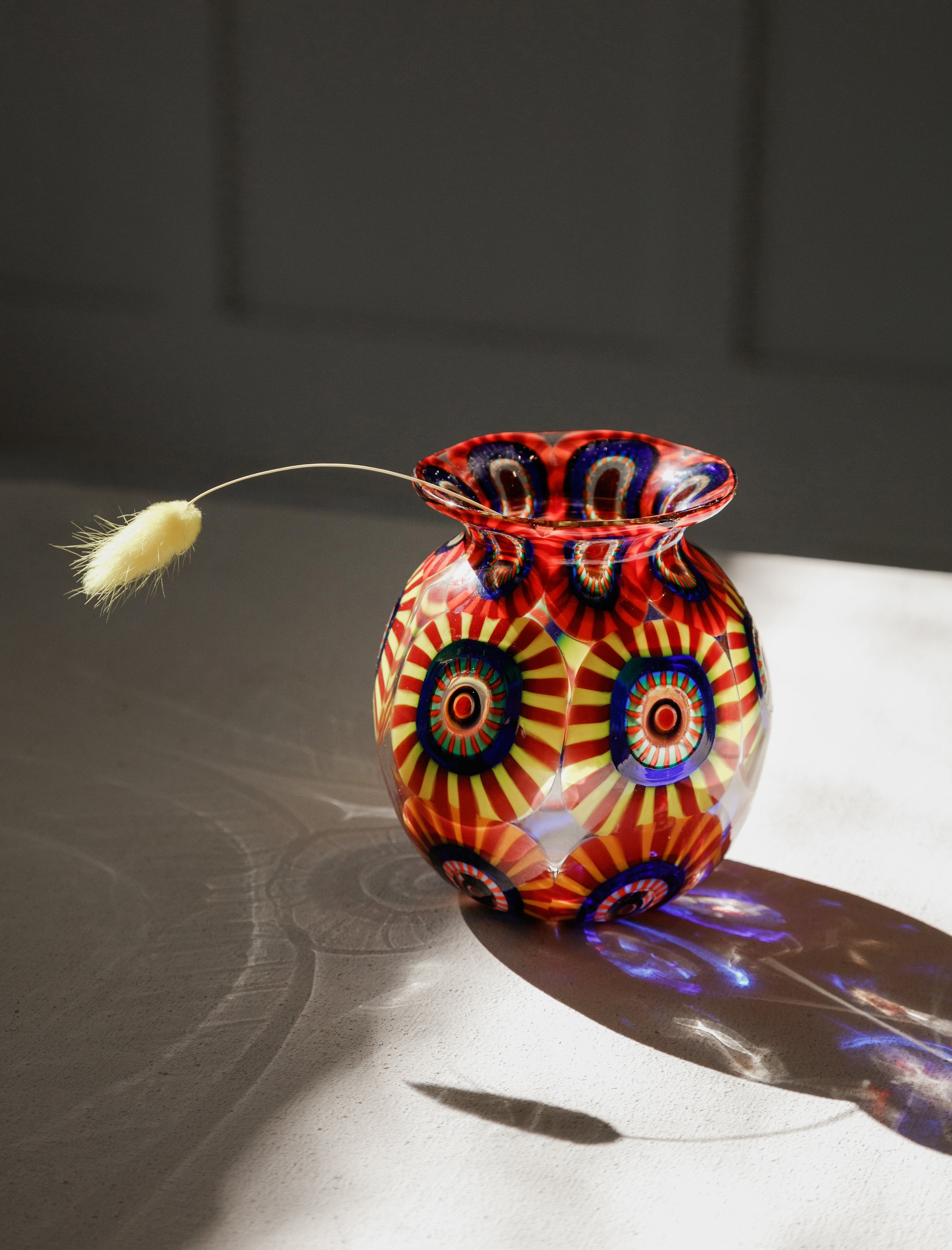 Found by Neighbour Murrine Eye Globe Vase