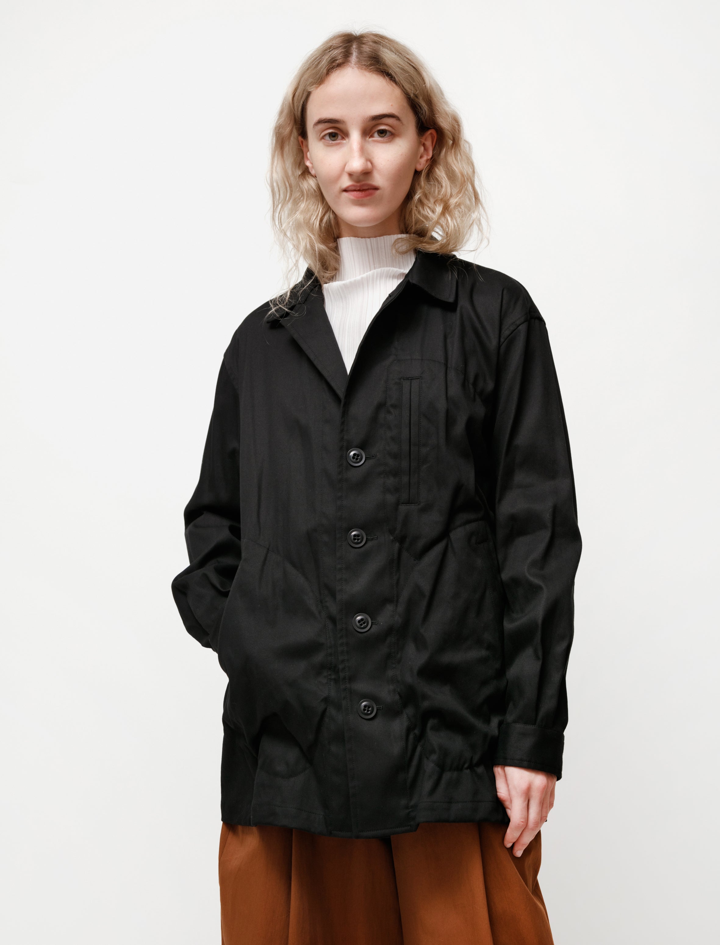Y's by Yohji Yamamoto Soft Twist Everyday Jacket Black