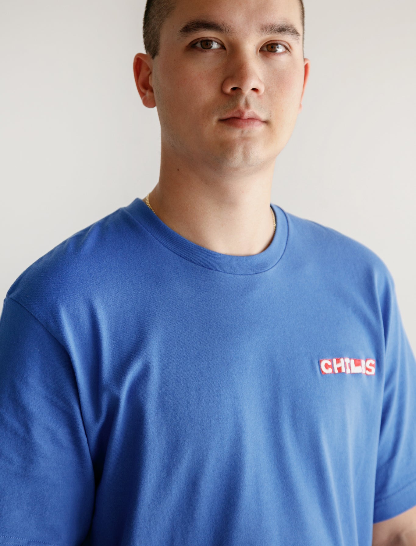 Printed Clean T Amparo Blue