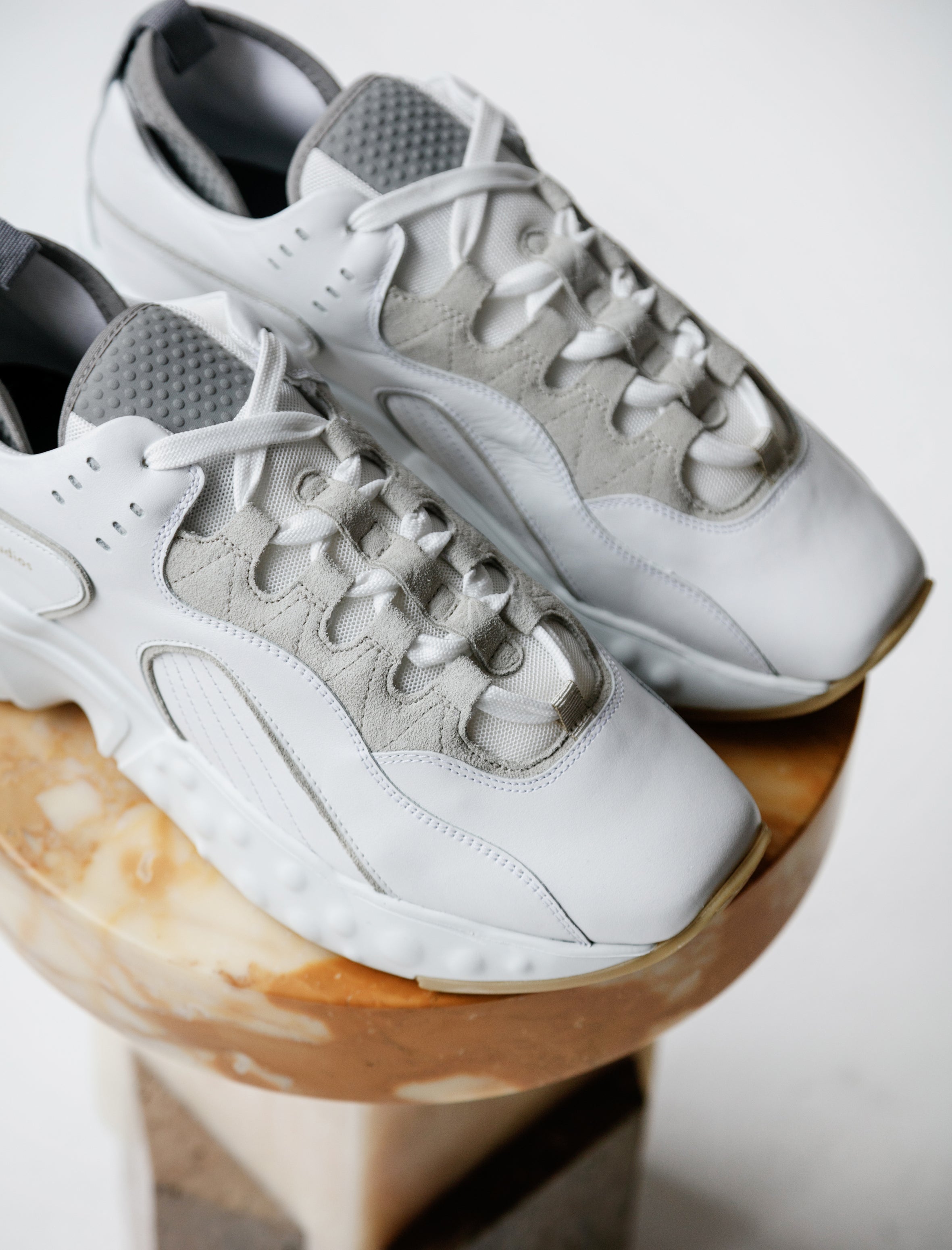 Acne Studios Rockaway Leather White