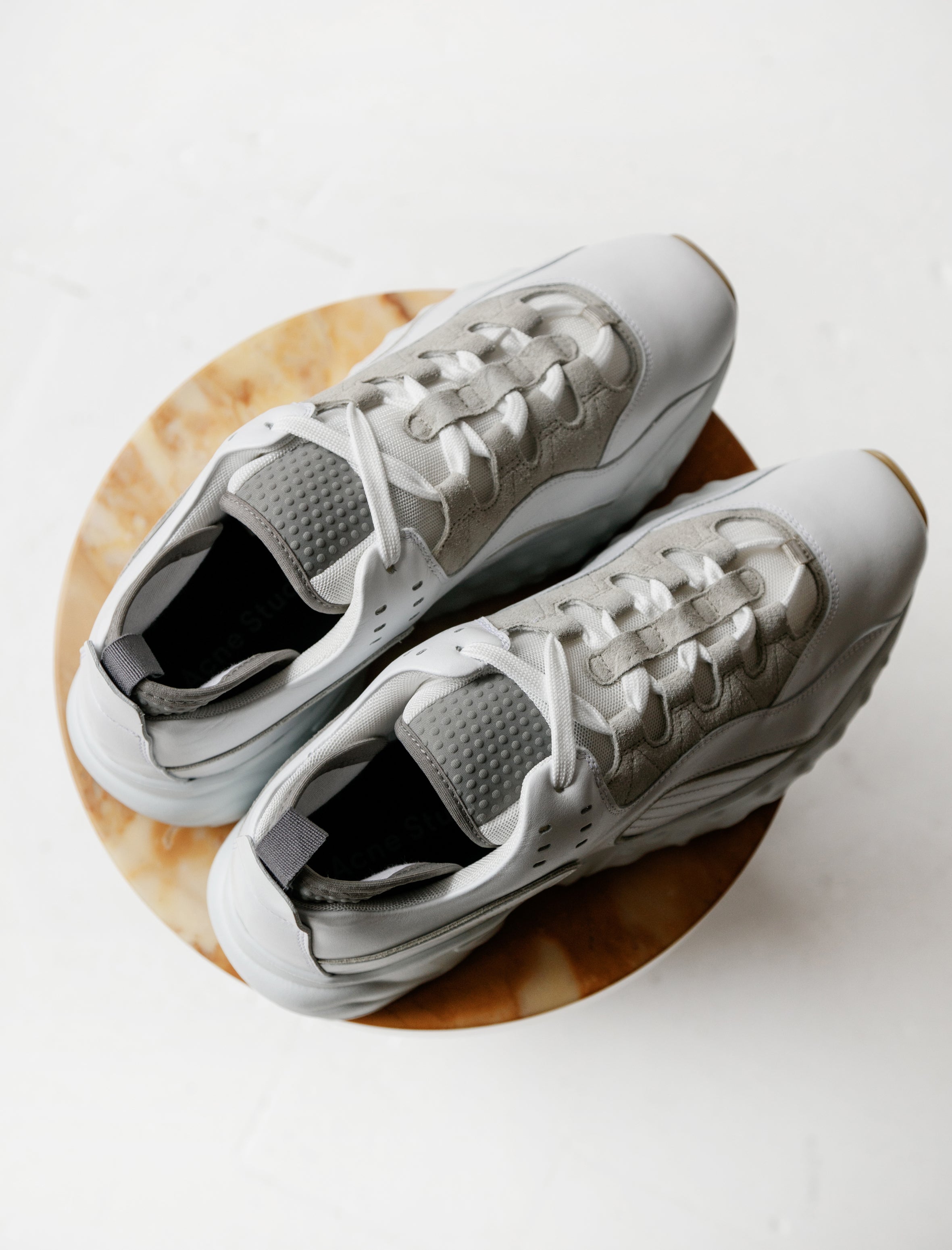 Acne Studios Rockaway Leather White