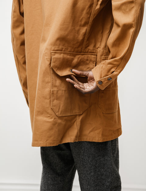 Engineered Garments Long Logger Jacket 12oz Duck Canvas Brown