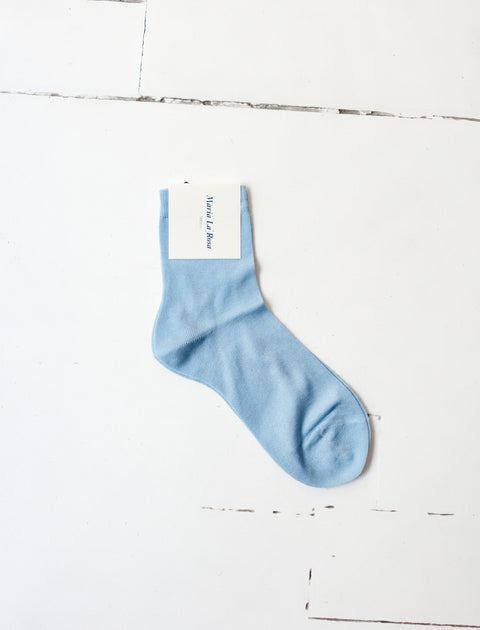 One Ankle Silk Sock