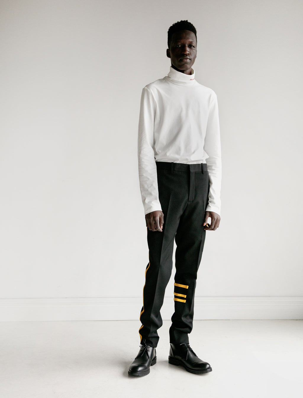 Calvin Klein 205 W39 NYC Wool Gabardine Cigarette Contrast Binding Pants –  Neighbour