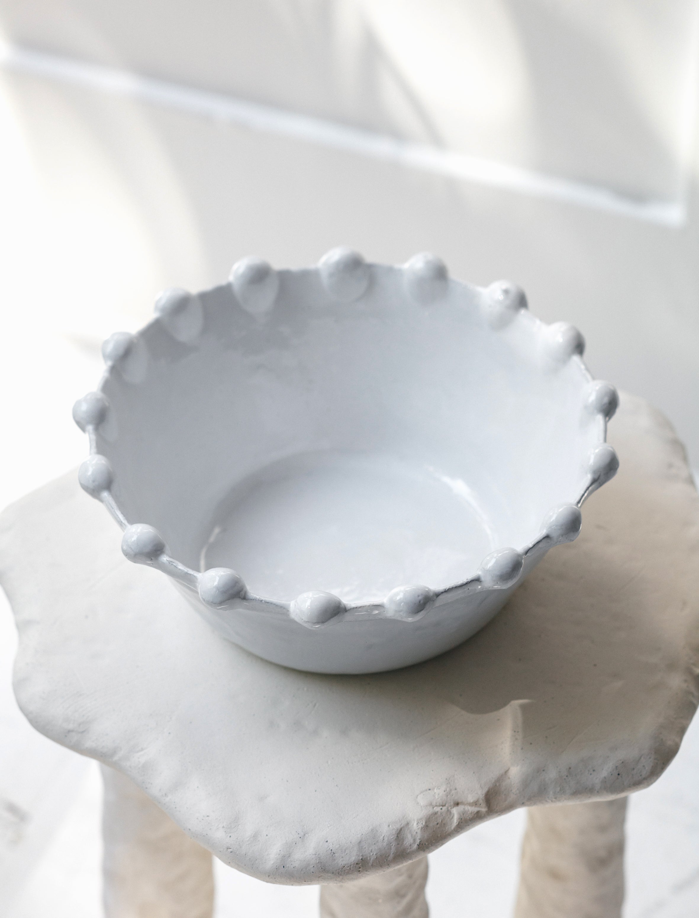 Astier de Villatte Small Adelaide Salad Bowl