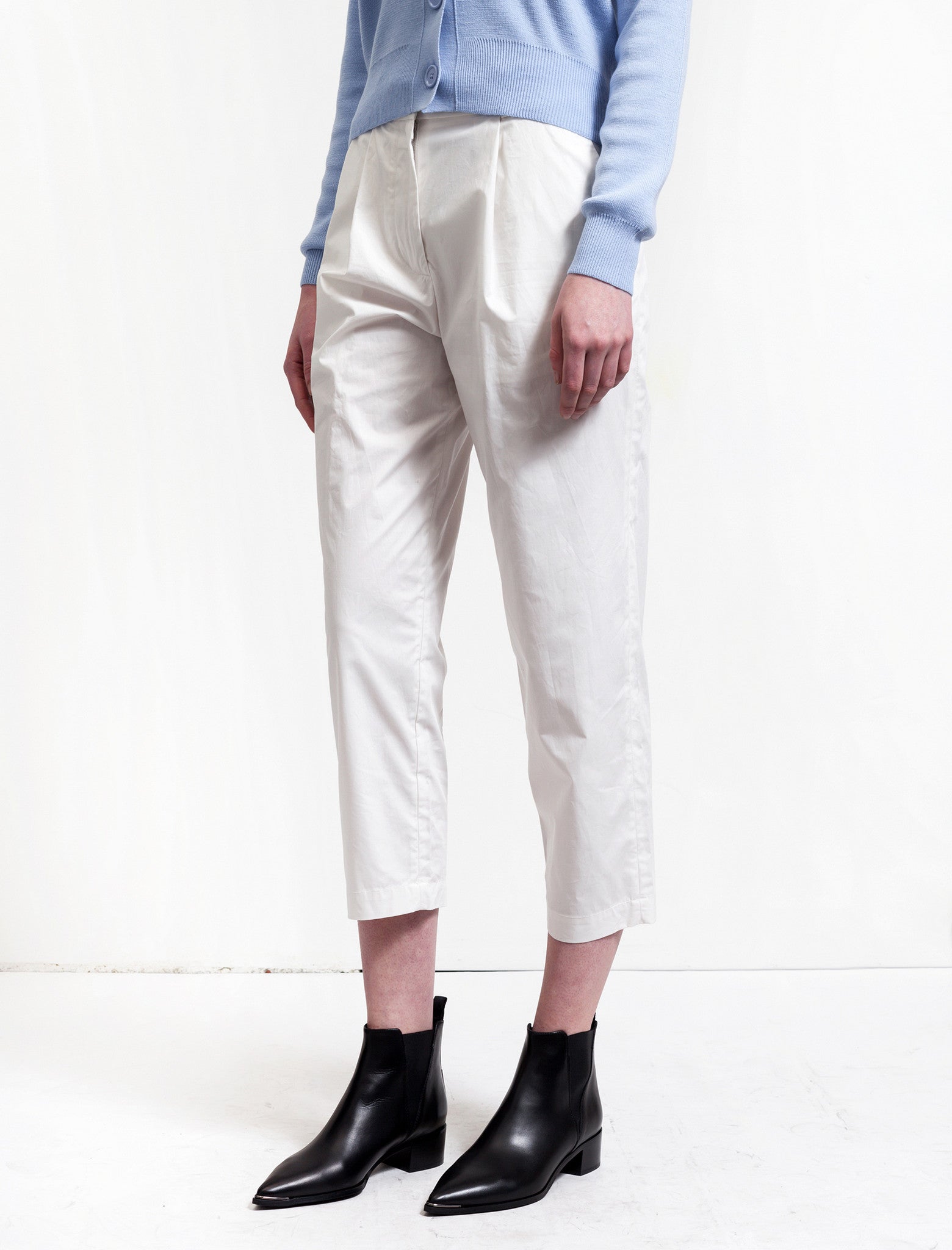 Acne Studios Onno Poplin Trouser Natural