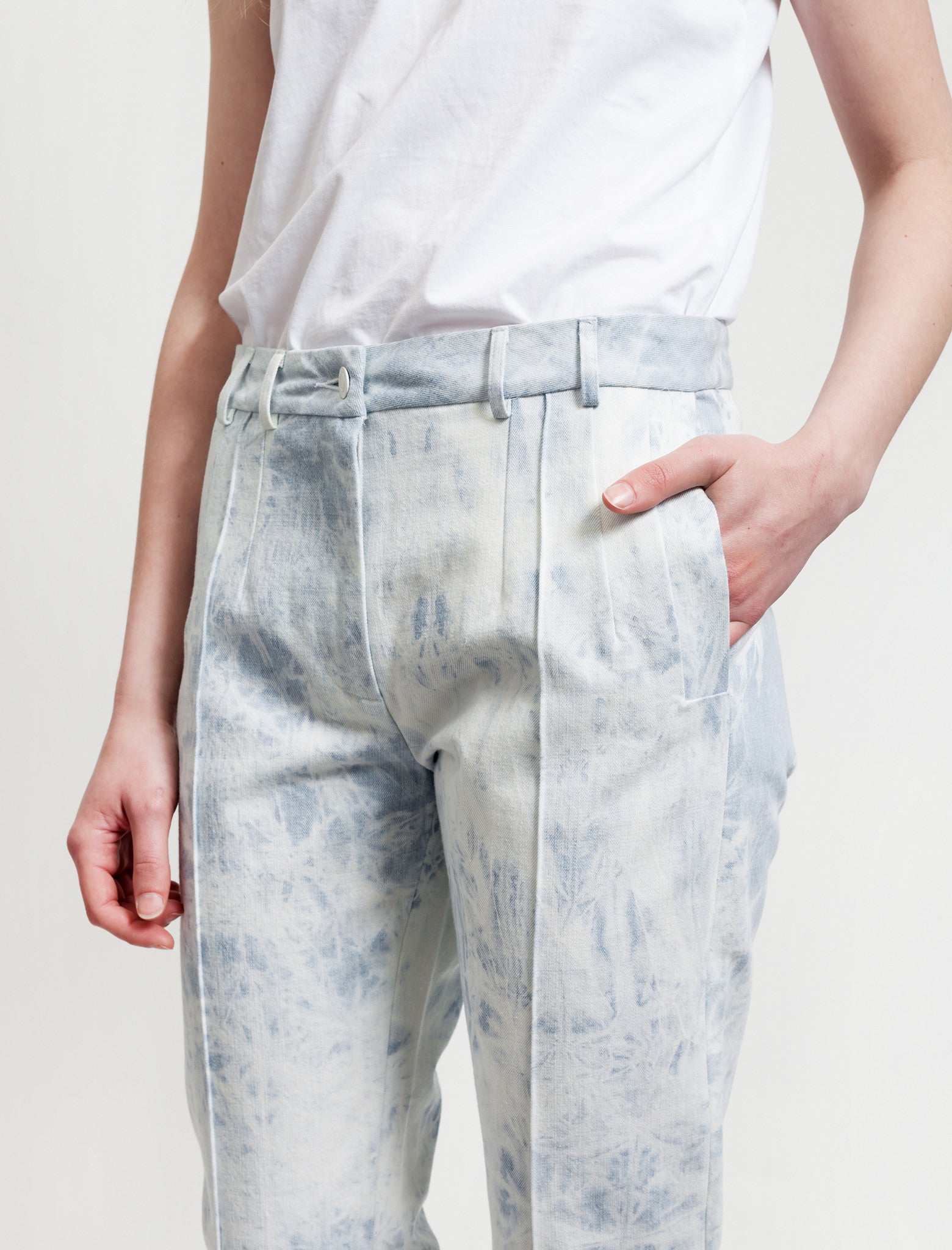 Shibori Dyed Jeans