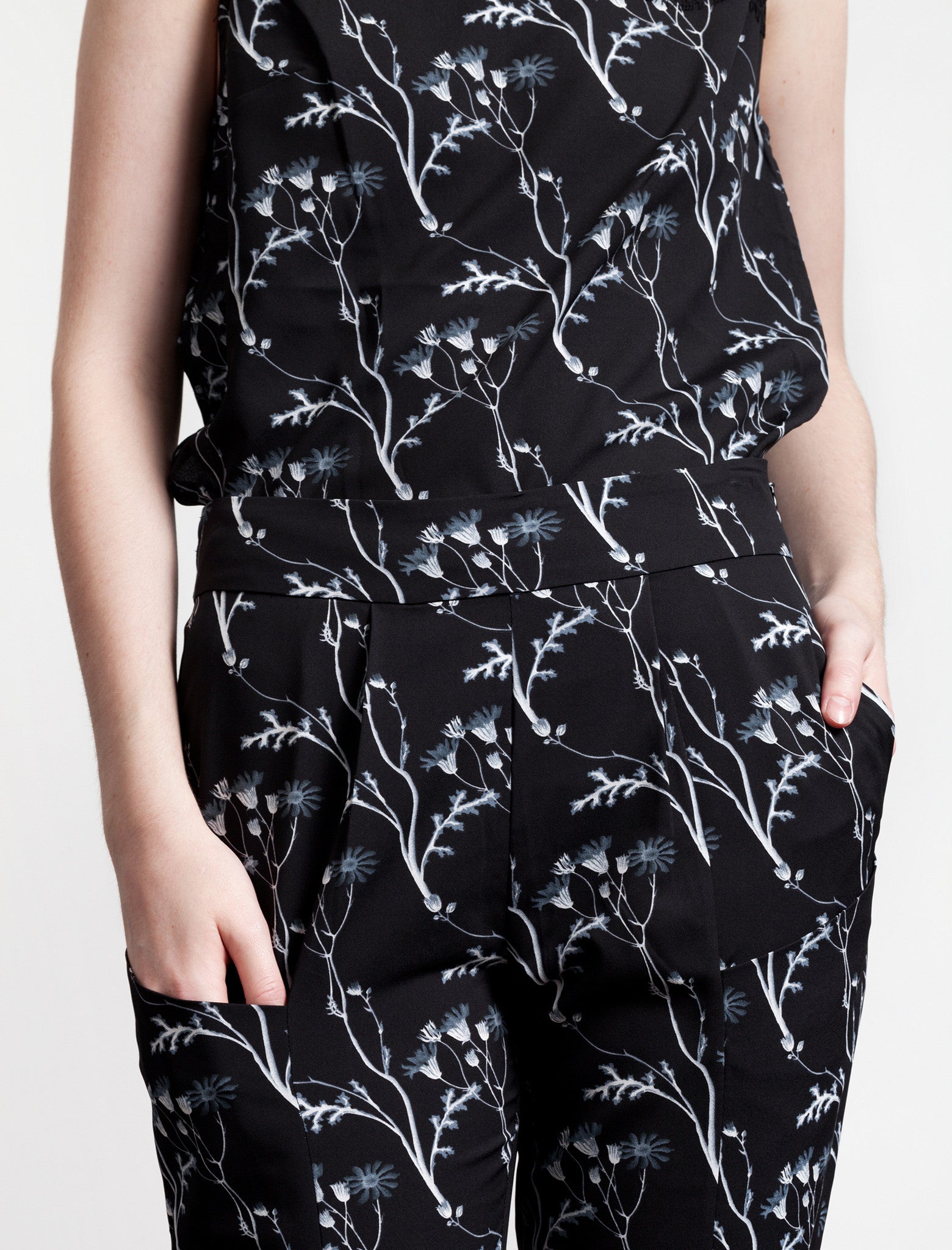 Thakoon Addition Floral Front Pocket Pant Multi