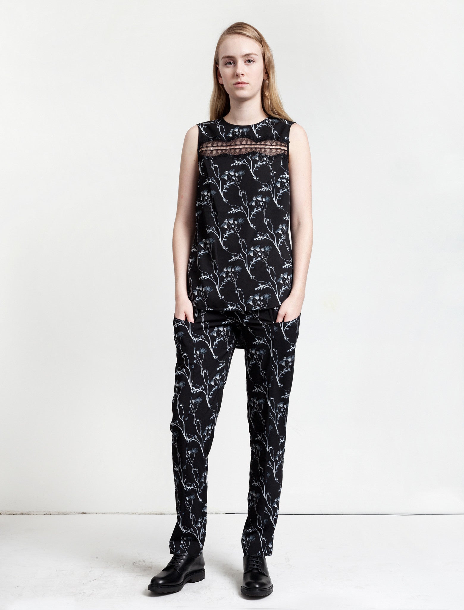 Thakoon Addition Floral Front Pocket Pant Multi