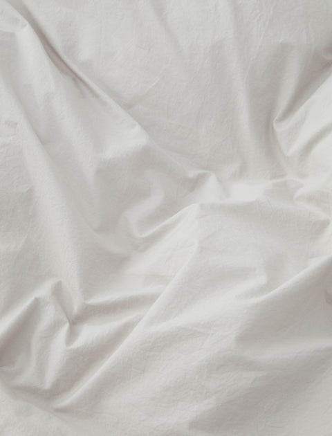 Tekla Percale Pillow Sham Soft Grey