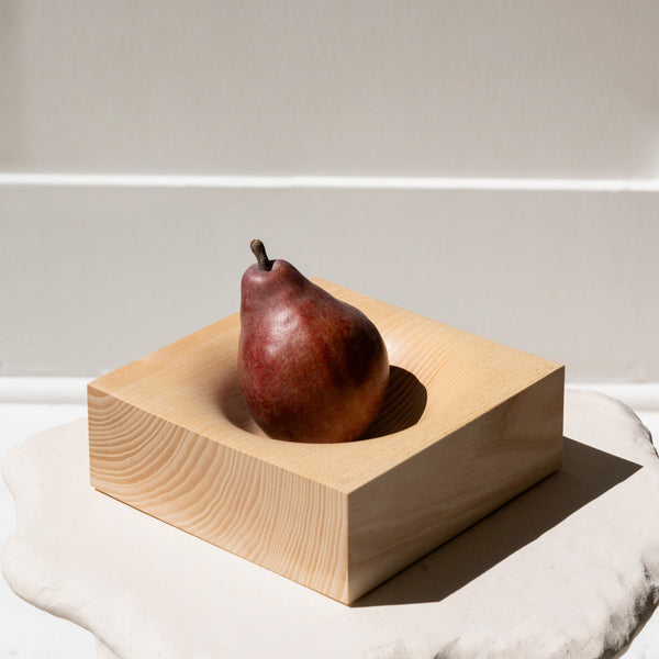 Cristaseya Handturned Vide Poche Ash Solid Light Wood – Neighbour