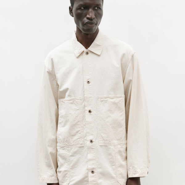 ジャケット・アウター ULTERIOR 25ss TA/L MESH SH-COVERALL ECRU ULTERIOR - TA/L MESH SH-COVERALL / カバーオール / ECRU | iko