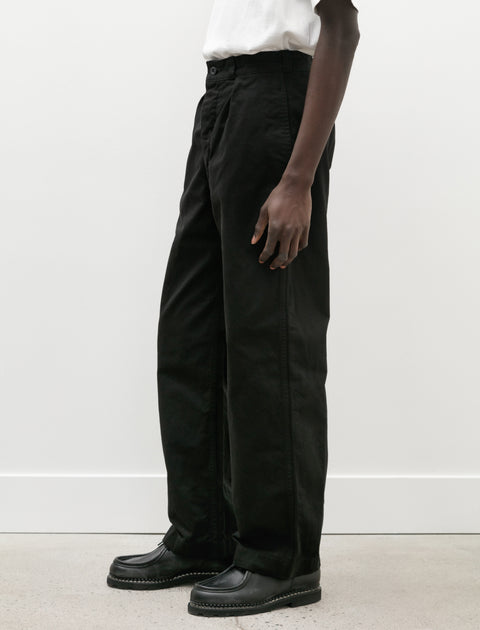 orSlow M-52 French Army Trouser Wide Fit Black