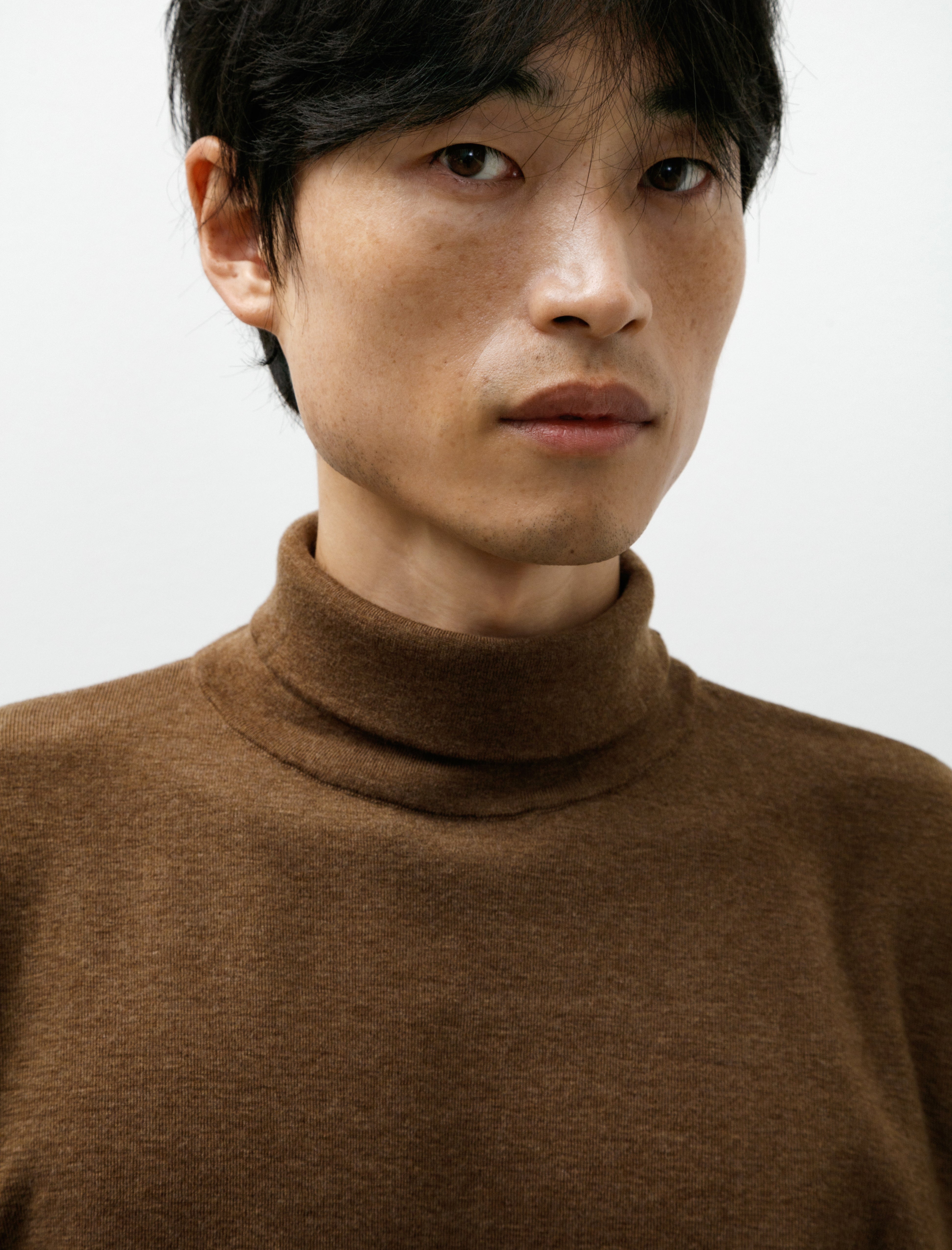 Lemaire High Neck Sweater Havana
