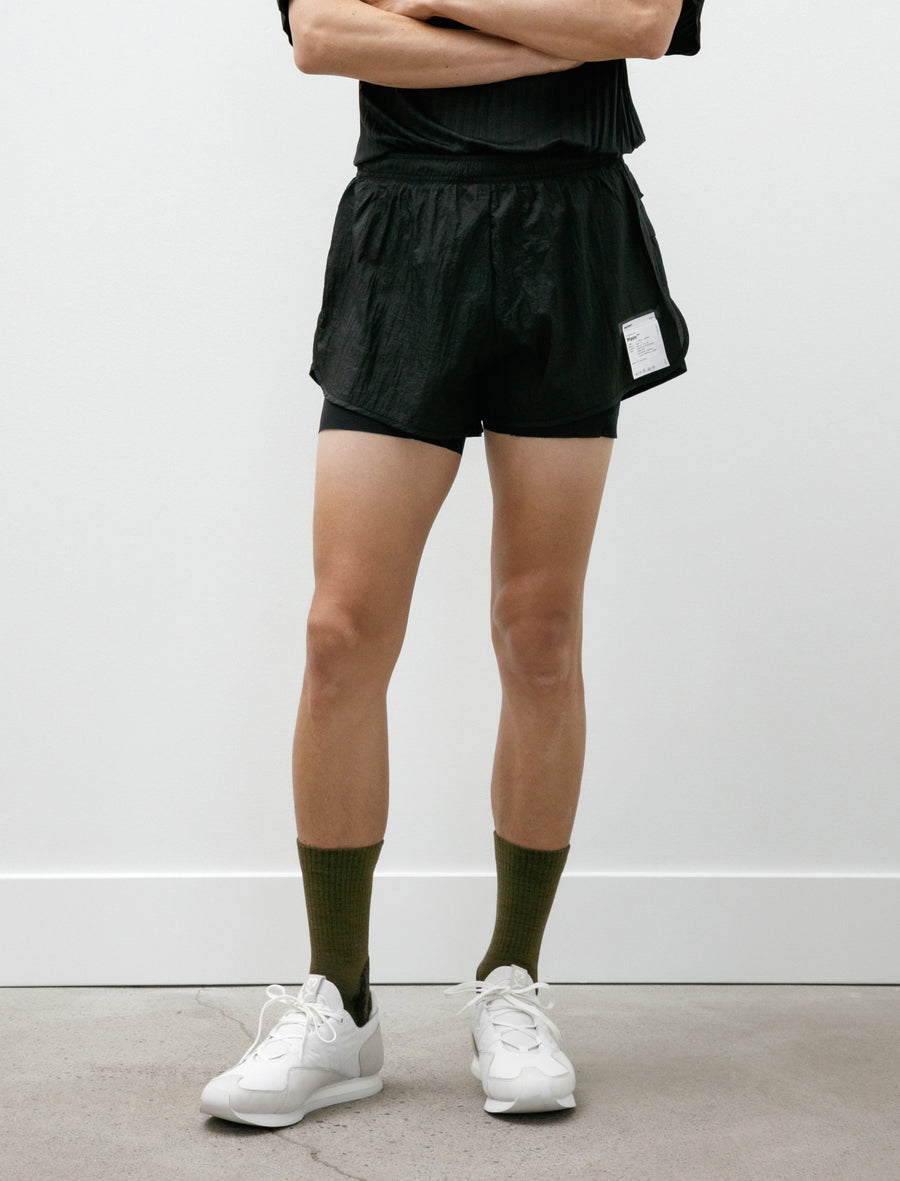 Rippy 3" Trail Shorts Black - Image 4