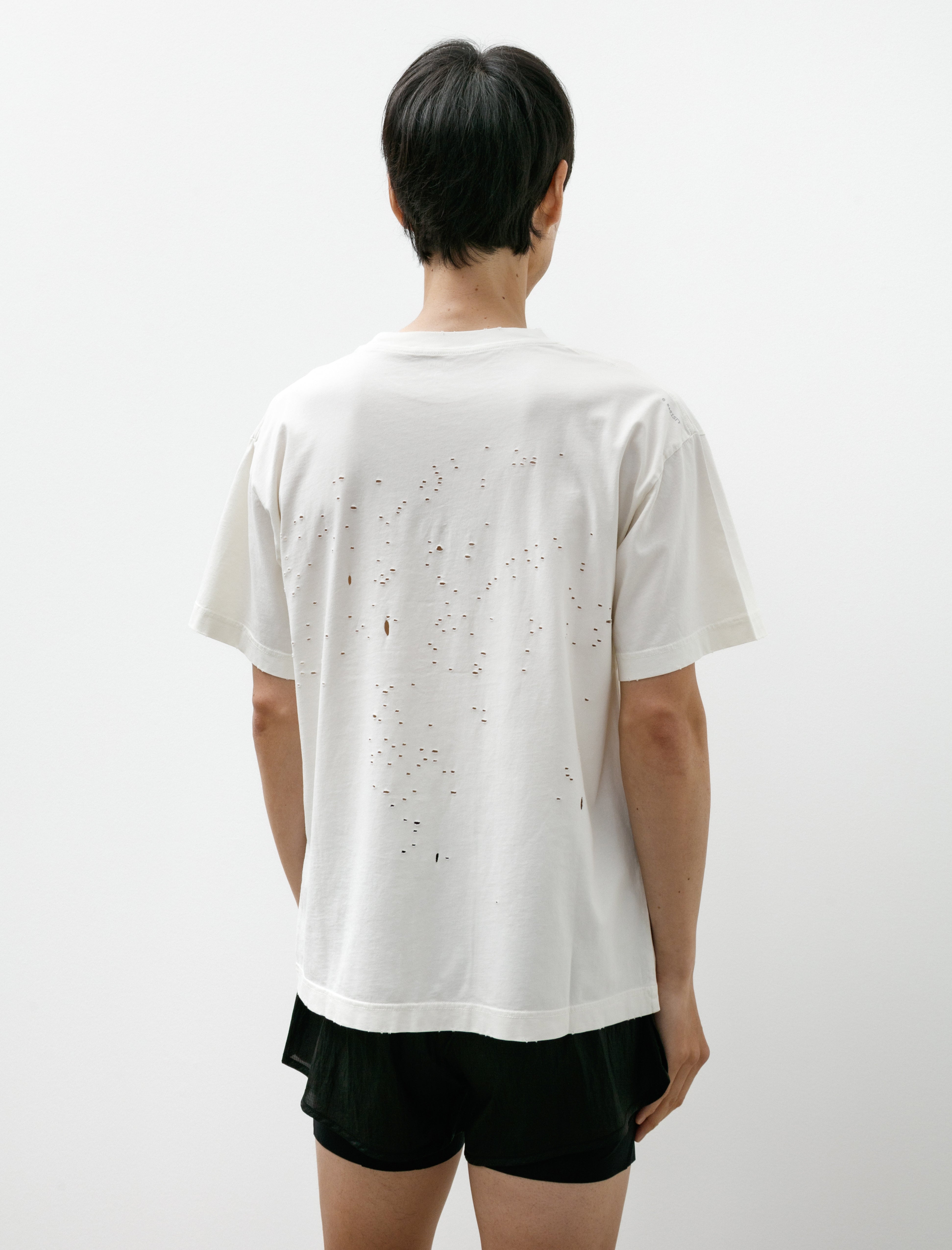 Satisfy Moth Tech T-Shirt Off White