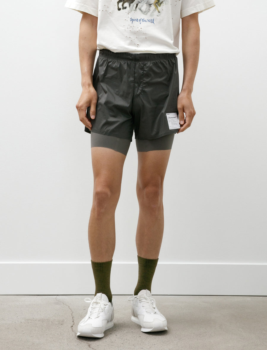 Coffee Thermal 8" Shorts Raven - Image 1