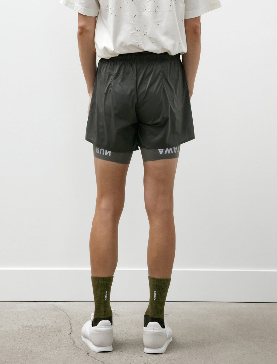 Coffee Thermal 8" Shorts Raven - Image 2