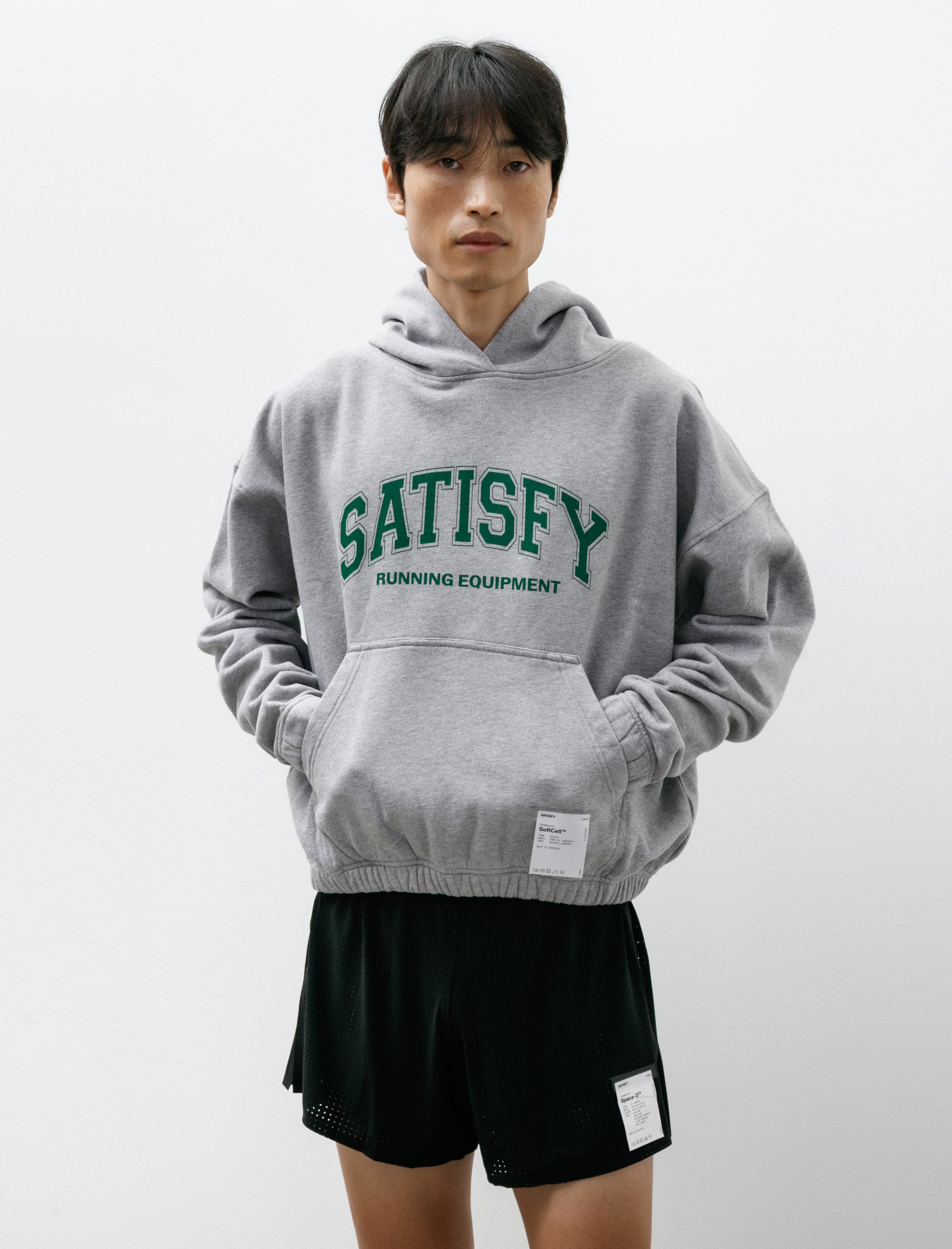 Satisfy SoftCell Hoodie Heather Grey