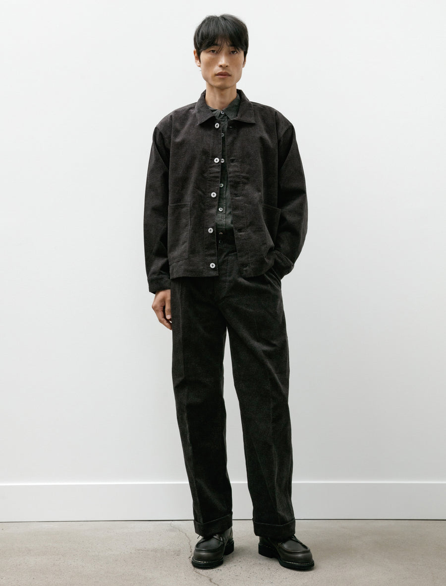 Lot 303 Coverall Jacket Melange Charcoal - Image 7