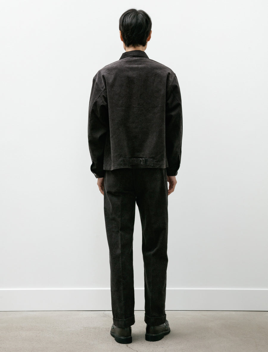 Lot 201 Work Trousers Melange Charcoal - Image 2