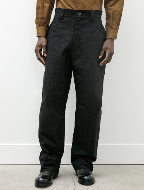 MAN-TLE R16 Y-6 Pants Black Wax