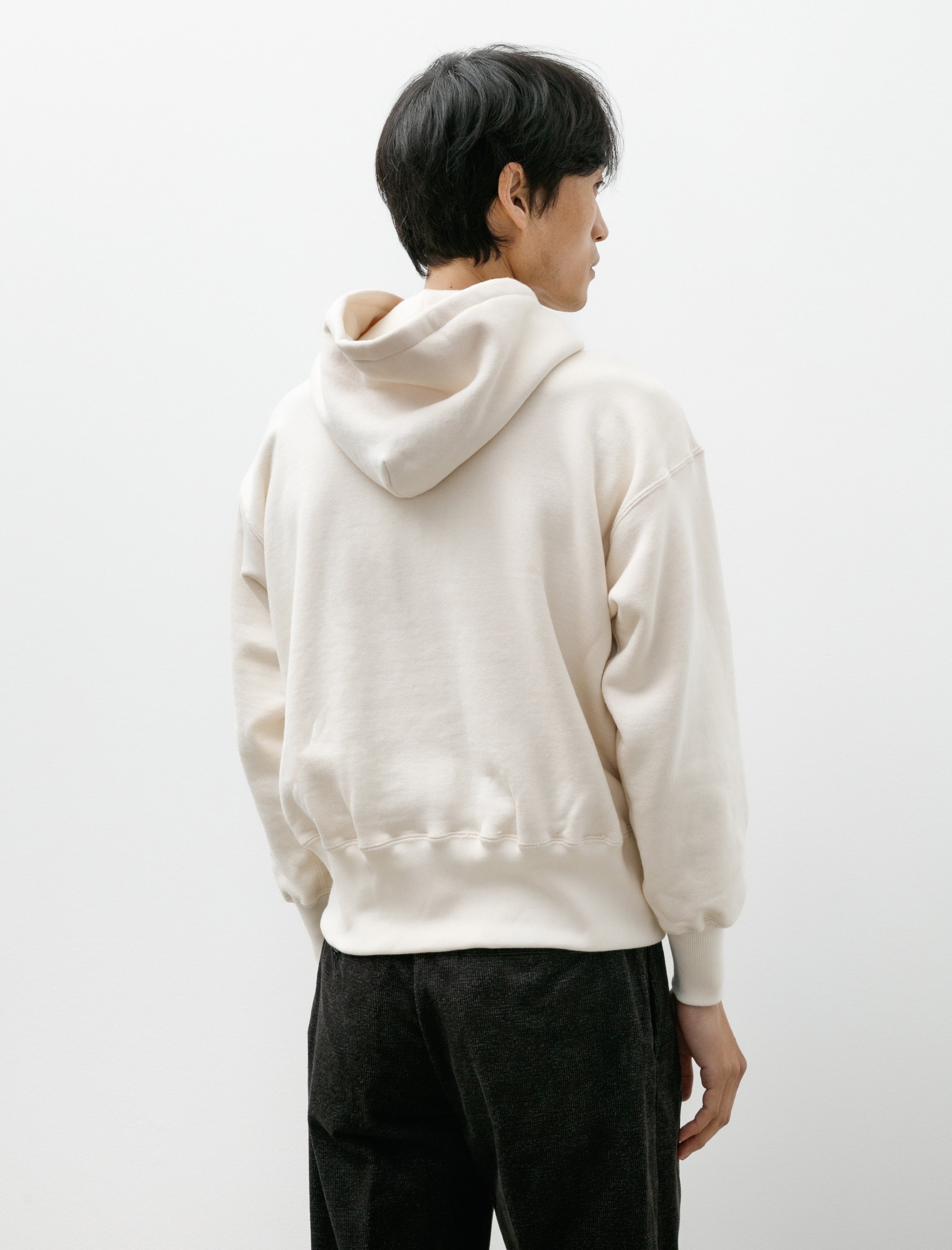 Taiga Takahashi Lot 606 Hooded Sweatshirt Ivory