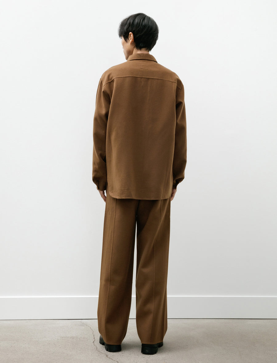 Light Double Face Pants Super Fine 110 Merino Squirrel - Image 2