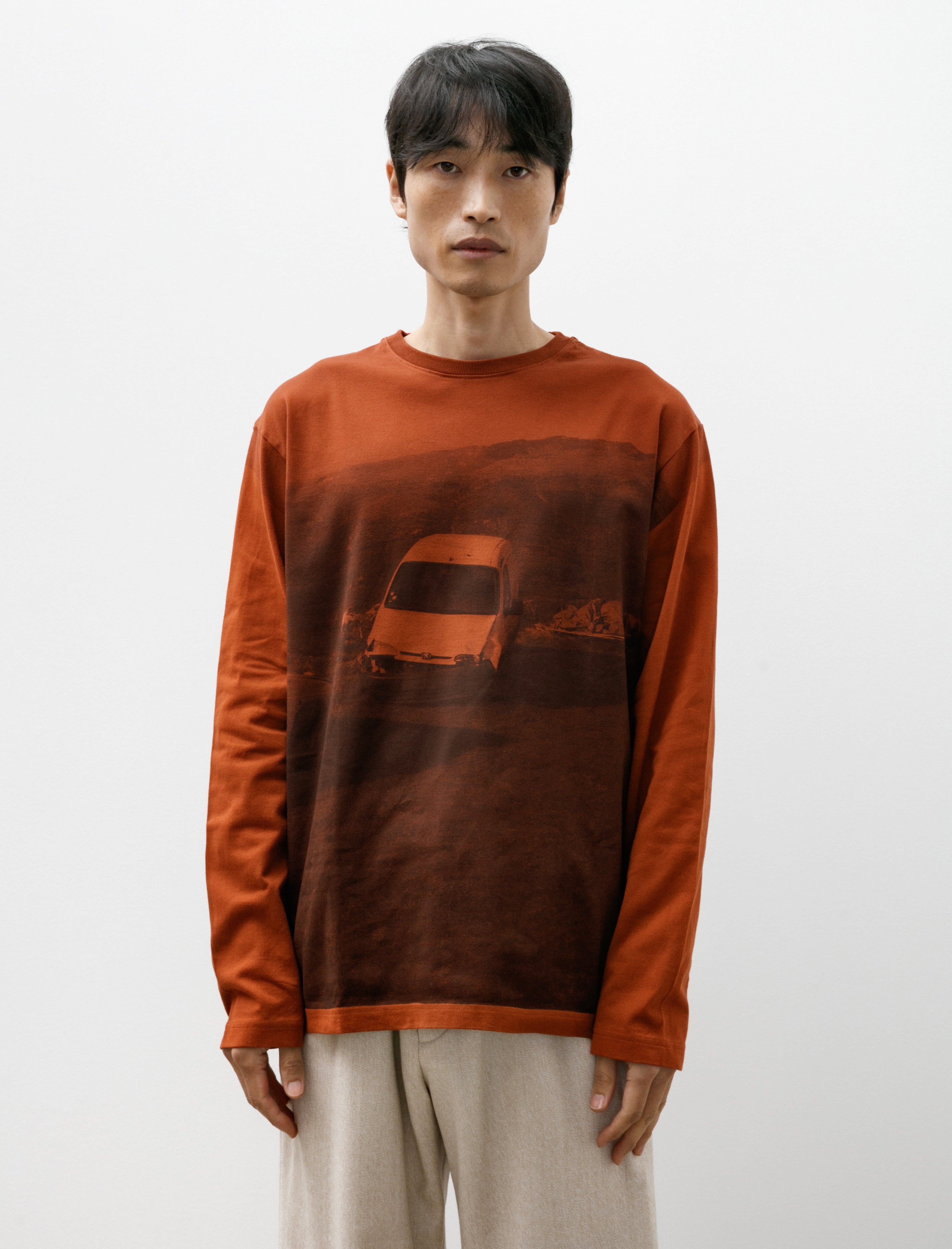 Seya Printed Long Sleeve T-Shirt