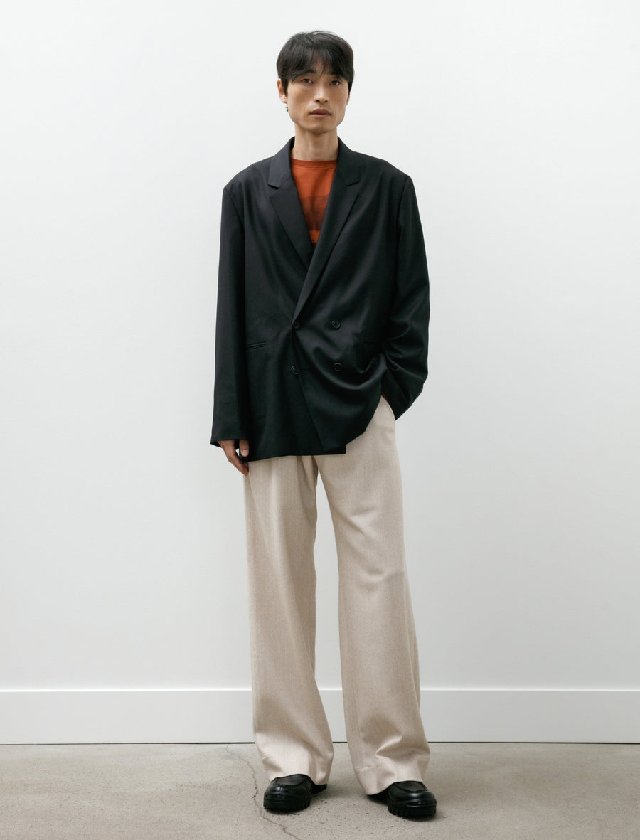 Roadtrip Pants Fine Grained Tweed Cream - Image 1