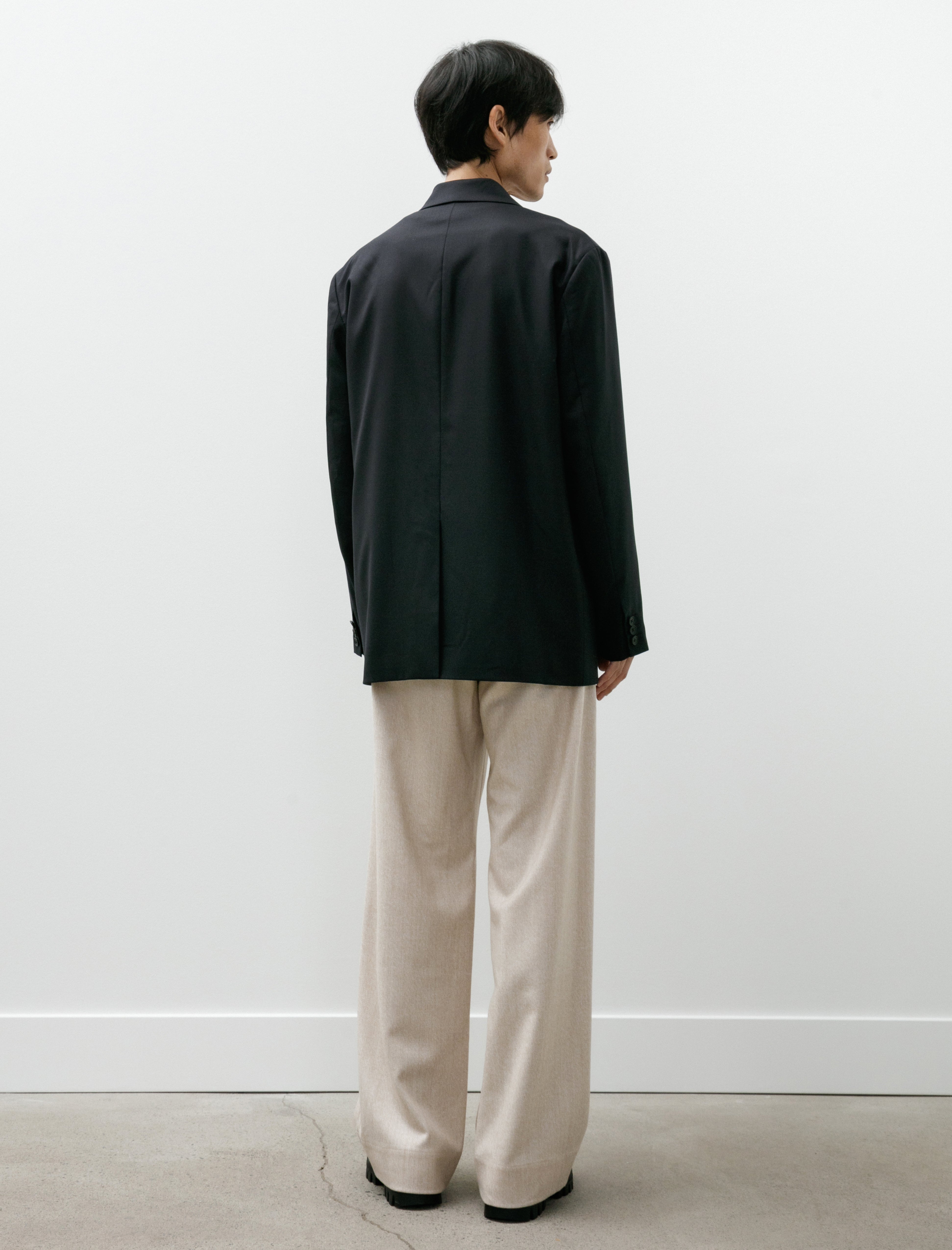 Seya Roadtrip Pants Fine Grained Tweed Cream