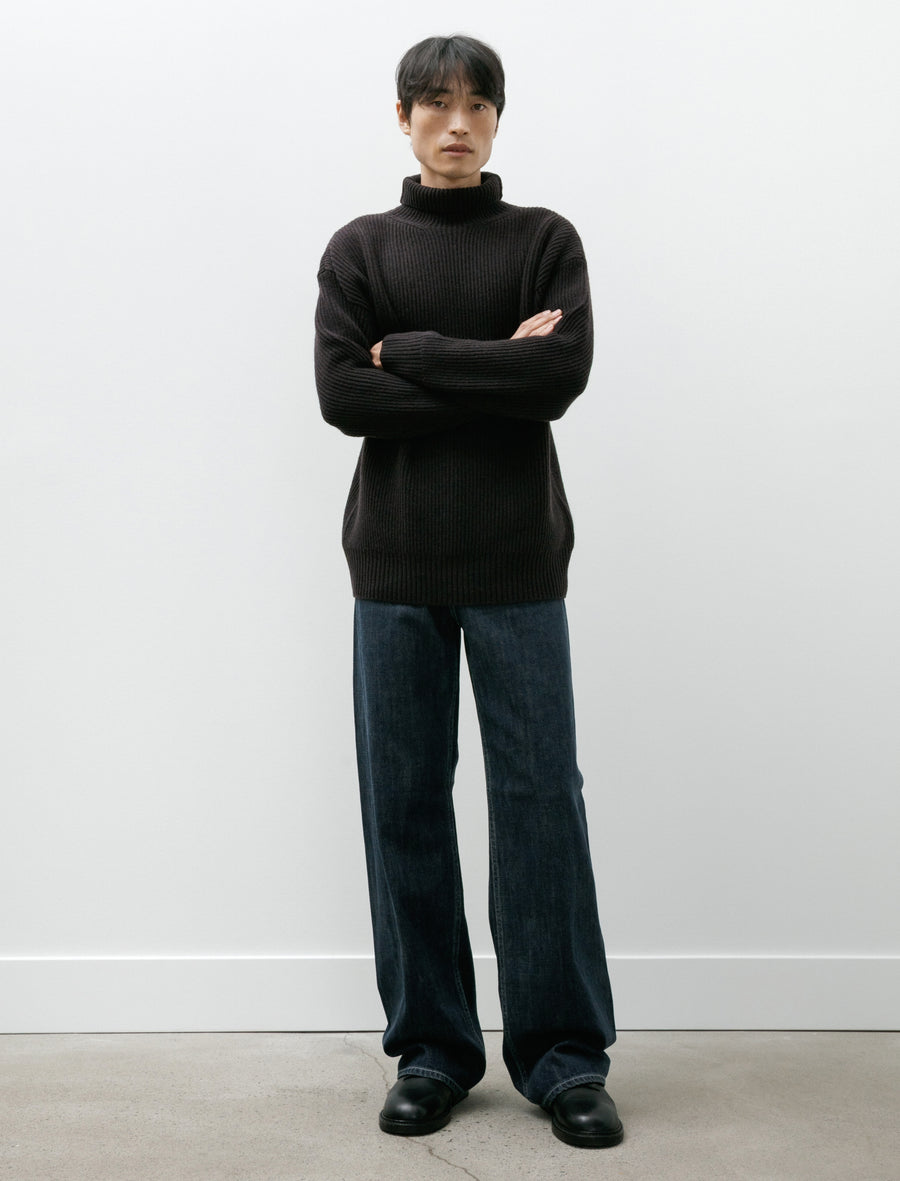 Tofu Brother Jeans Slub Denim Faded Indigo - Image 1