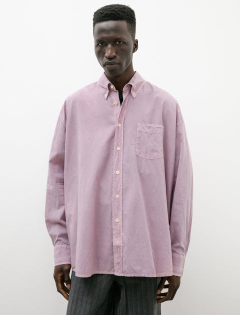 Our Legacy Borrowed BD Shirt Dusty Lilac Voile